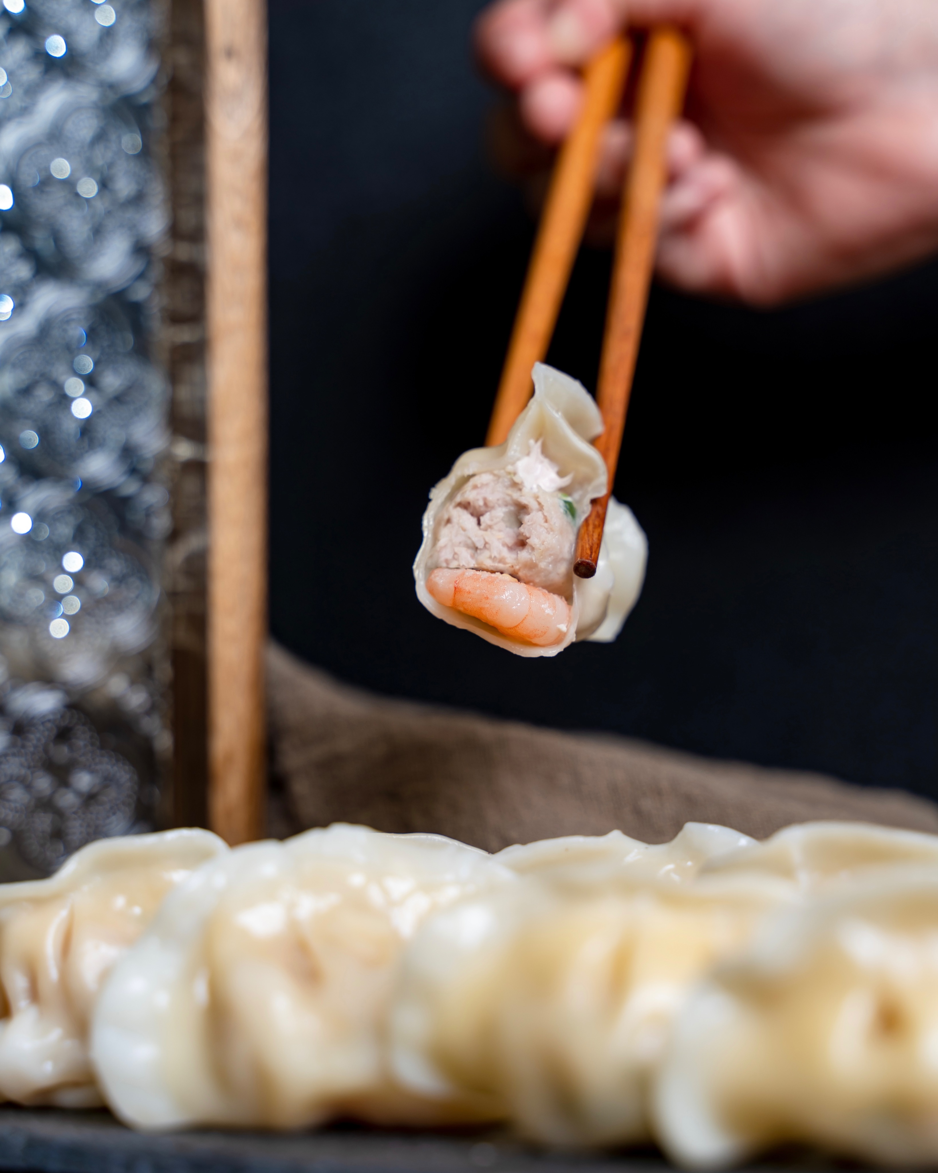 草蝦仁餃子