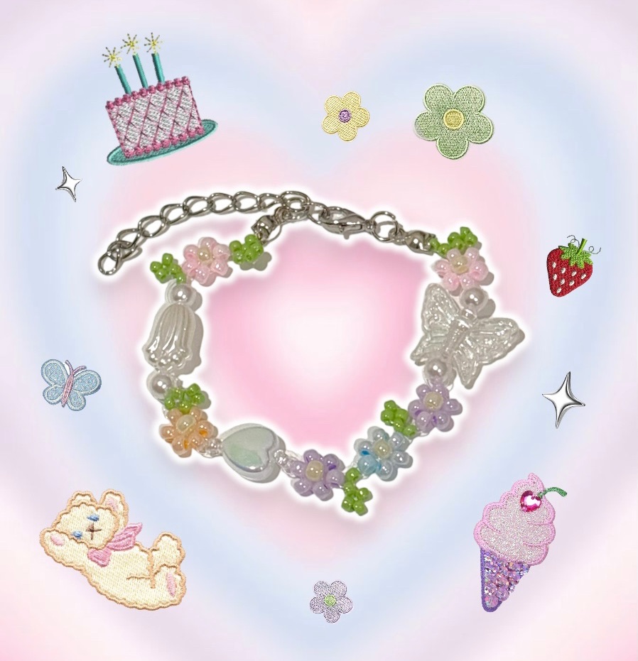 ෆ*⋆°ஐ*⋆小小ㄉ花園挖呀挖串珠手鍊✩*⋆°ஐ*⋆