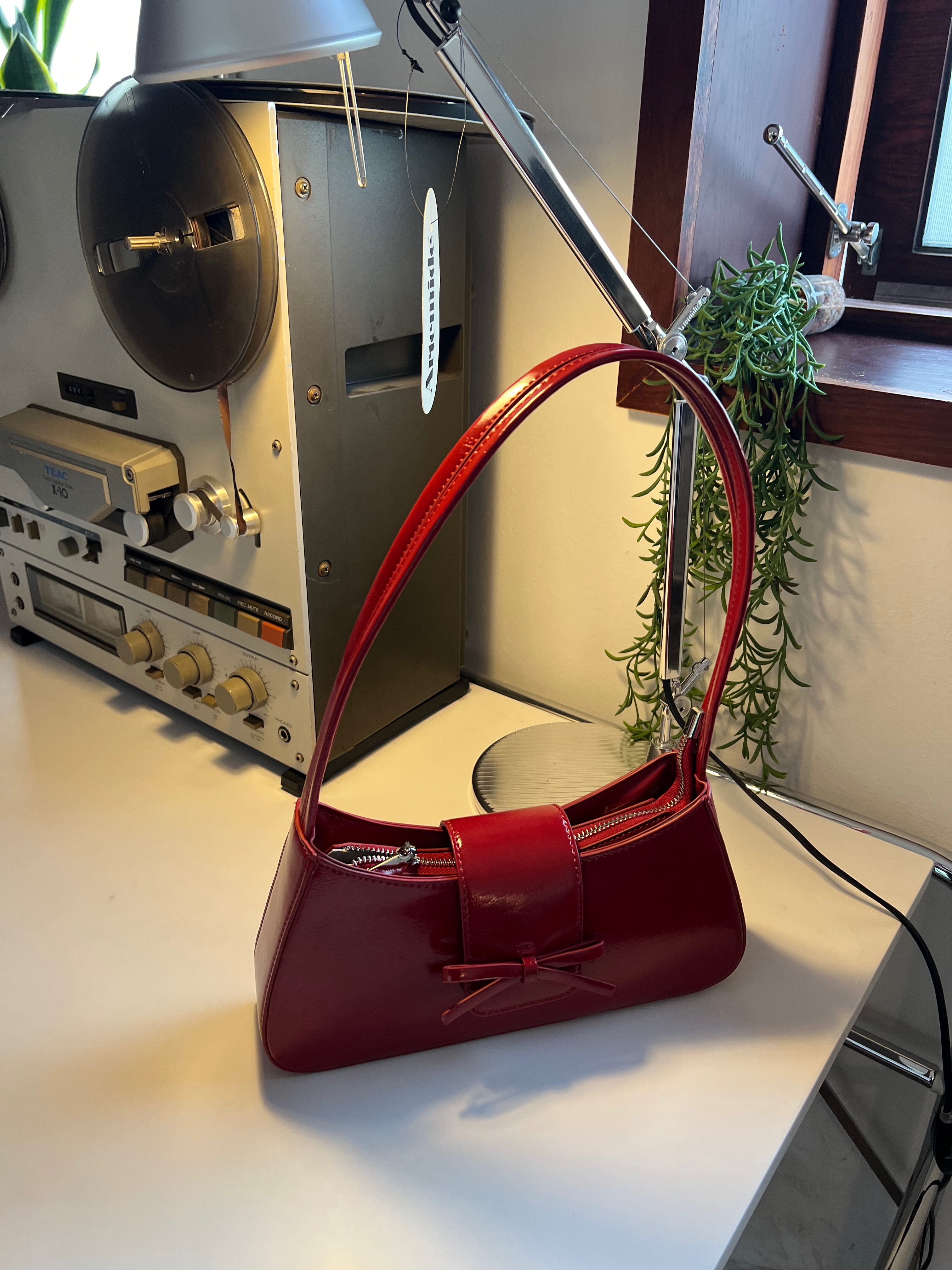 現貨Lazystore ✰•.小可愛蝴蝶結肩背包 腋下包 4 colors