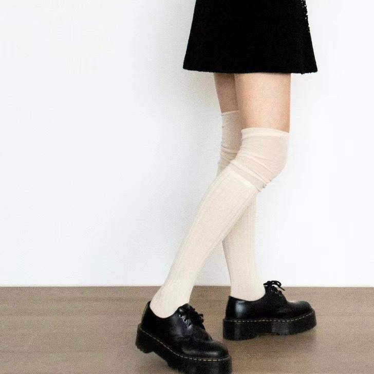 Lazystore🇰🇷韓國Y2K 膝上襪 堆堆襪 長襪