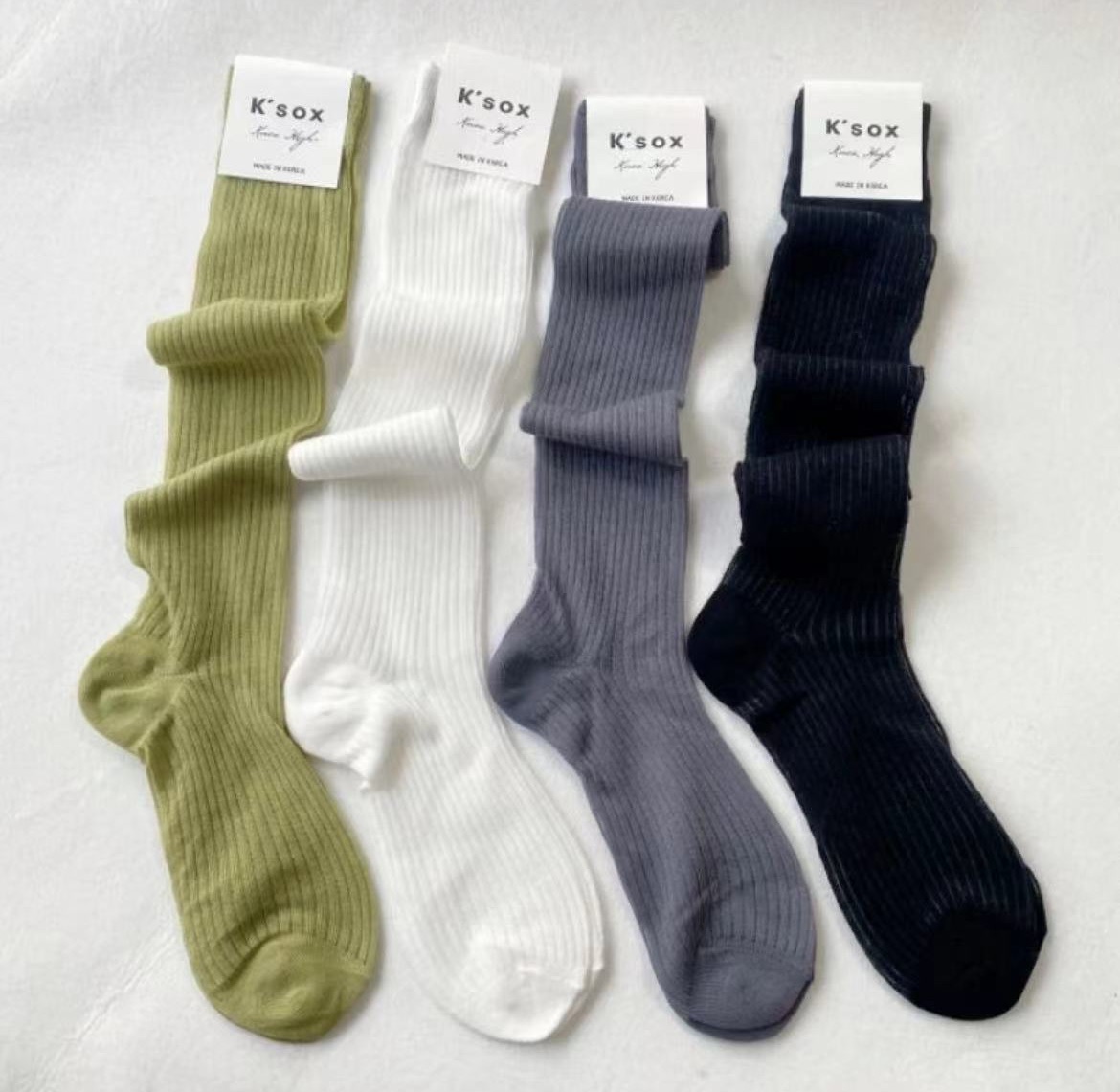 Lazystore 🇰🇷韓國透膚長筒襪 小腿襪 襪子 堆堆襪 長襪