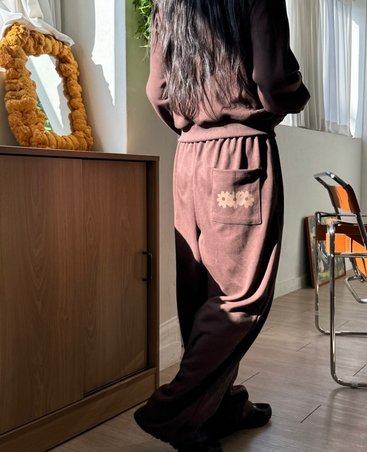 🇰🇷每天都想穿的小花花抽繩棉褲 3 colors