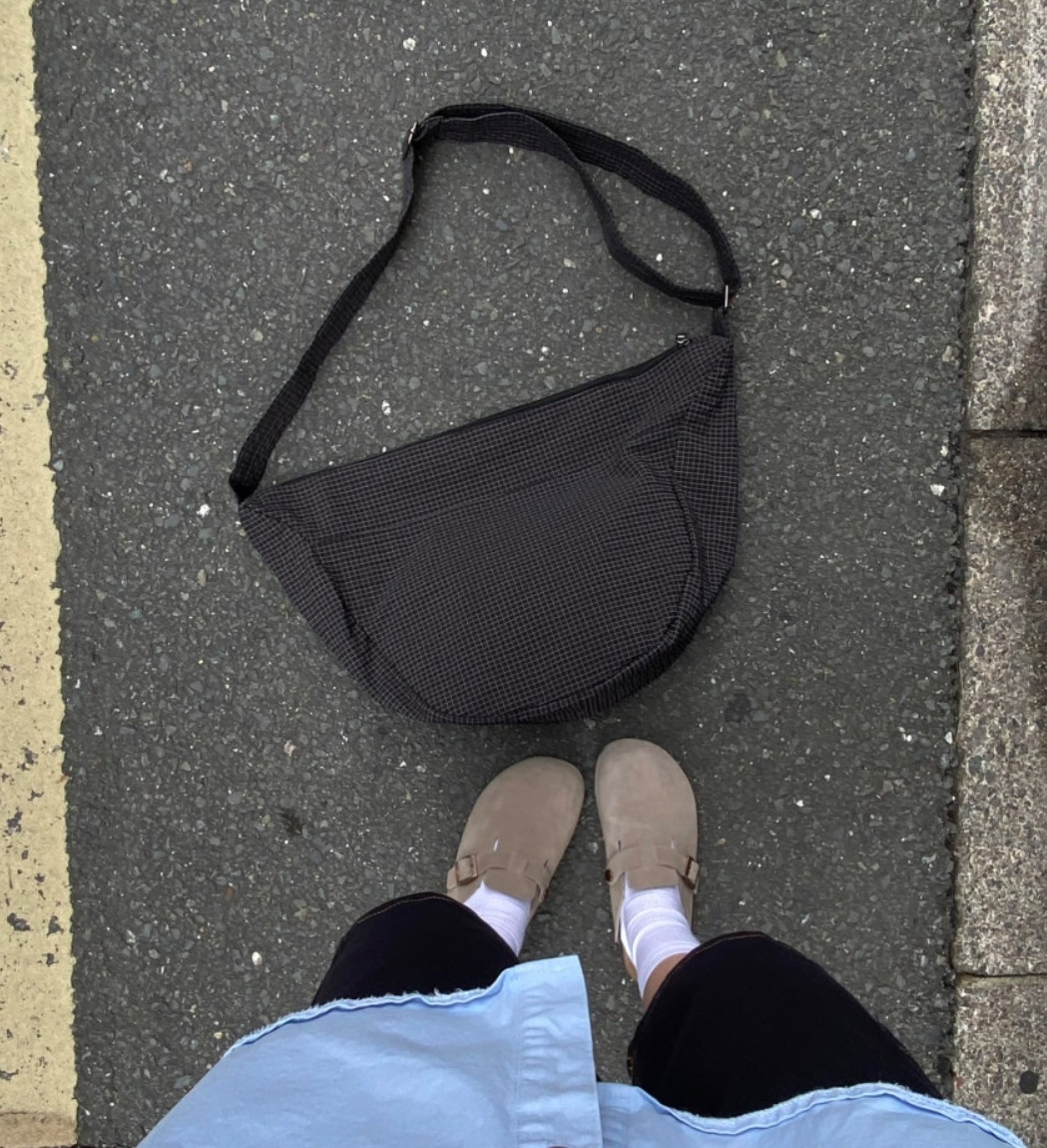 LAZYSTORE 好了啦！超大容量的格紋包