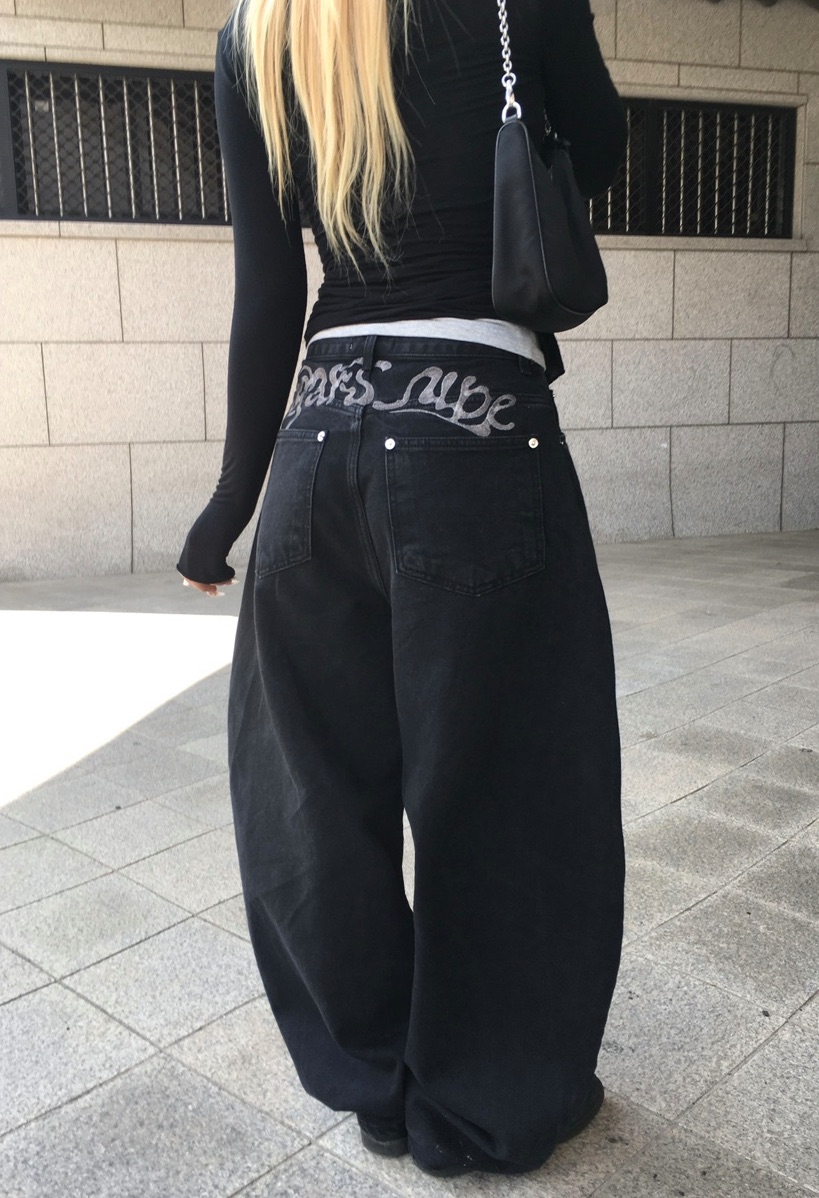 🇰🇷你要的小特別 後刺繡牛仔褲