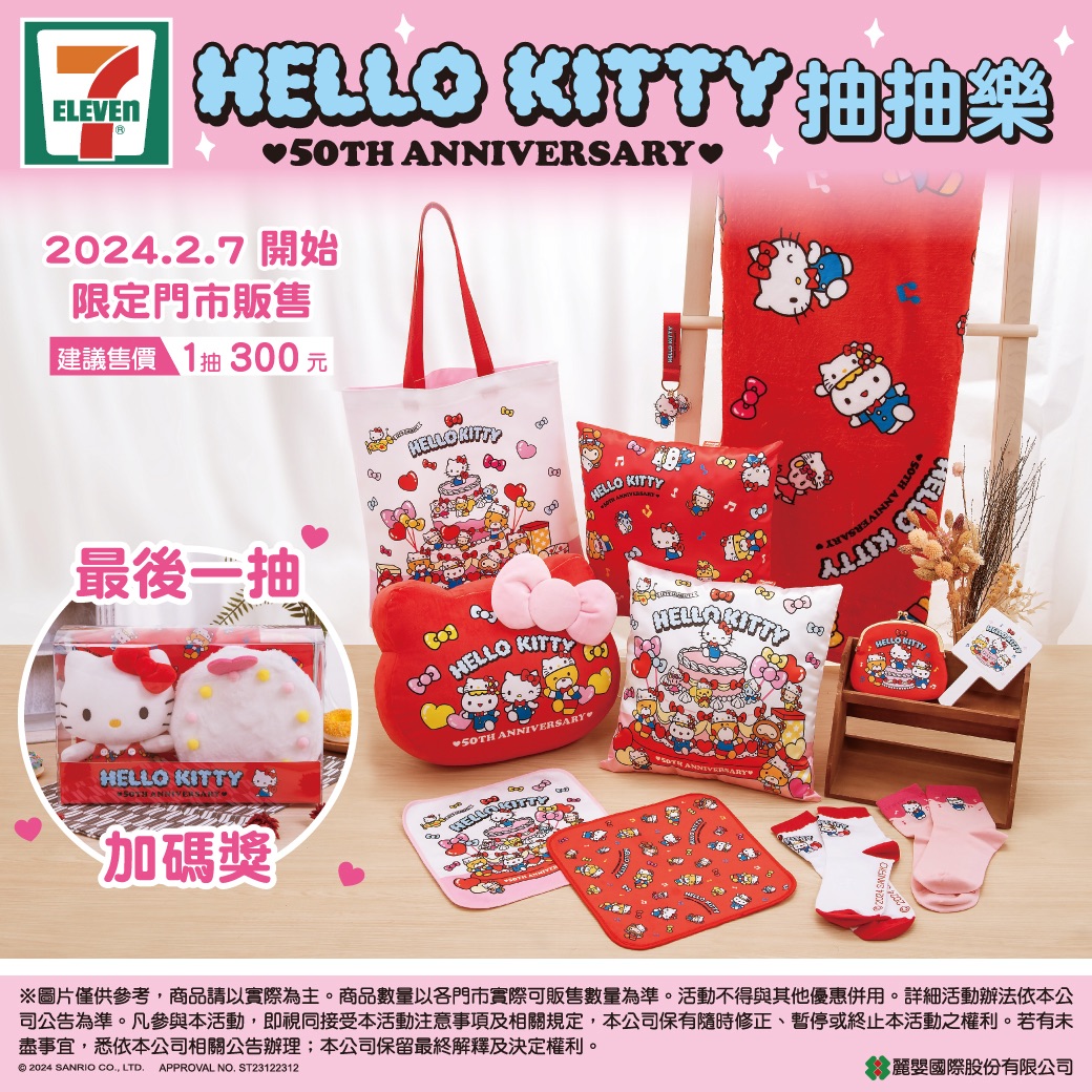 7-11 Hello Kitty 一番賞