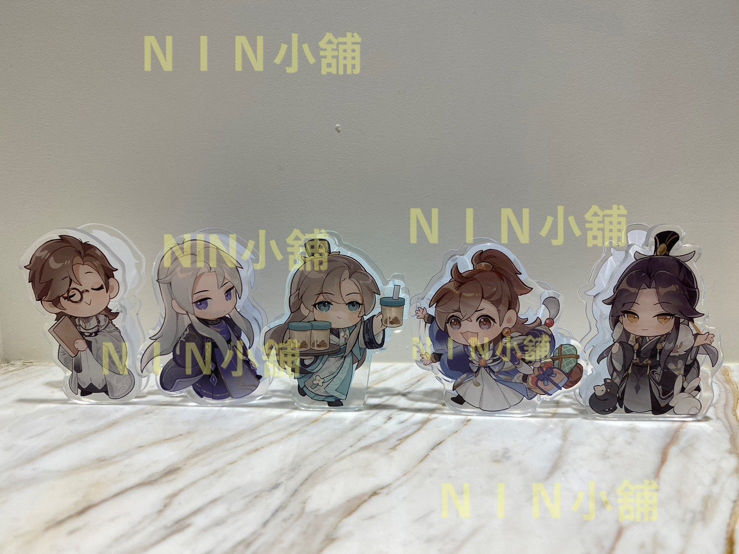 NIN✨【花亦山心之月】（全新現貨）﹝元夢花宵─便籤夾﹞季元啟／宣望鈞／凌晏如／玉澤／文司宥