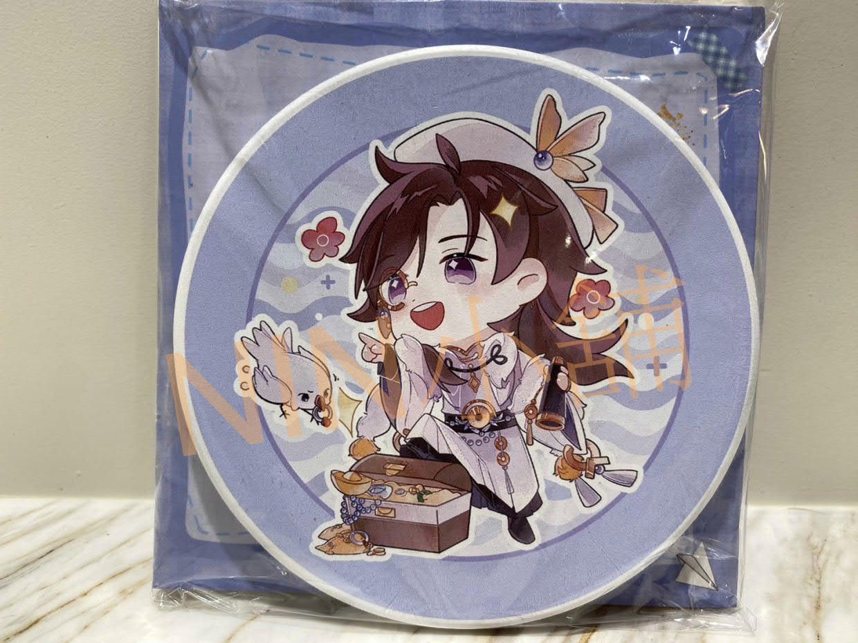 NIN✨【花亦山心之月】（全新現貨）﹝稚夢心歸─陶瓷杯墊﹞文司宥