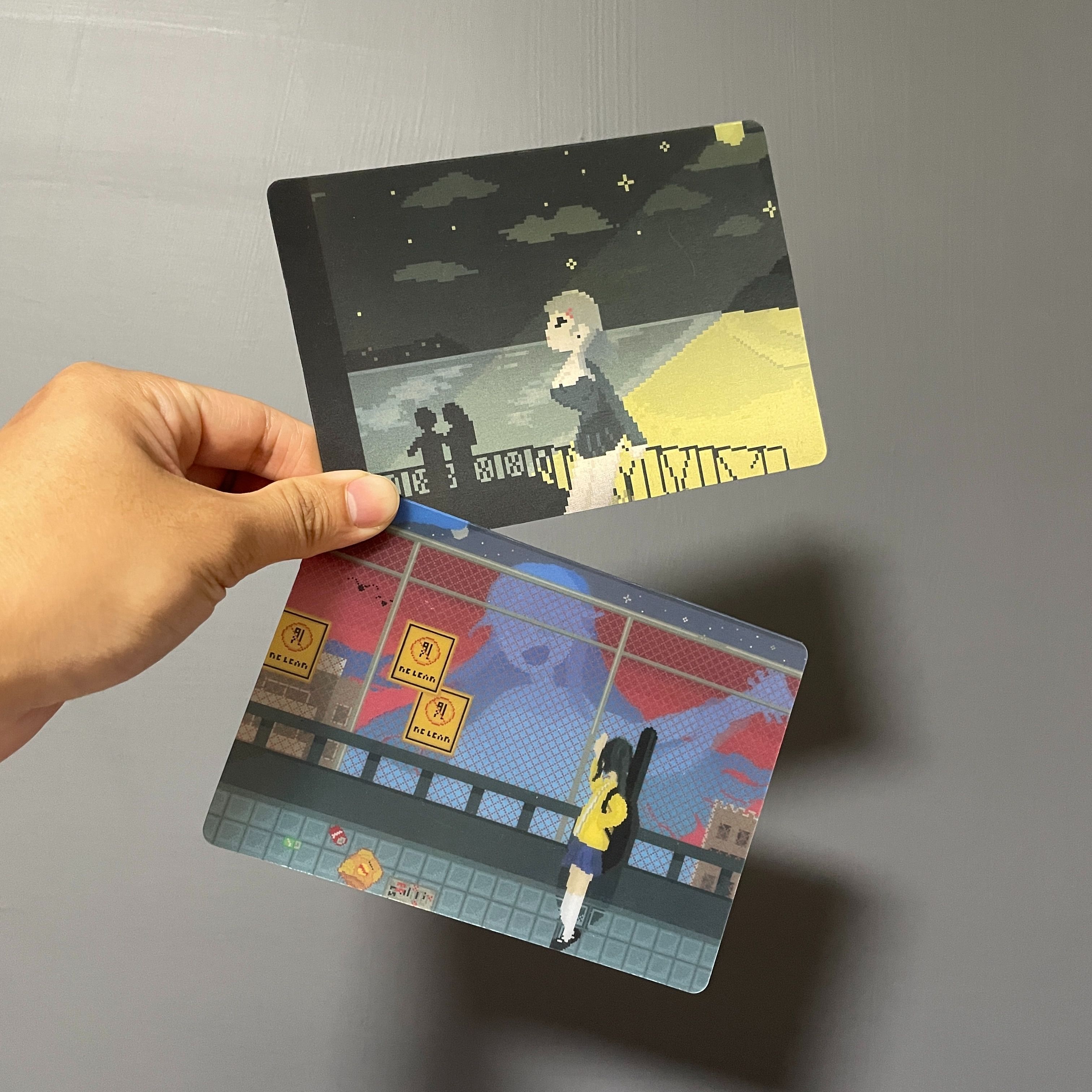 台中插博初亮相｜作品光柵明信片