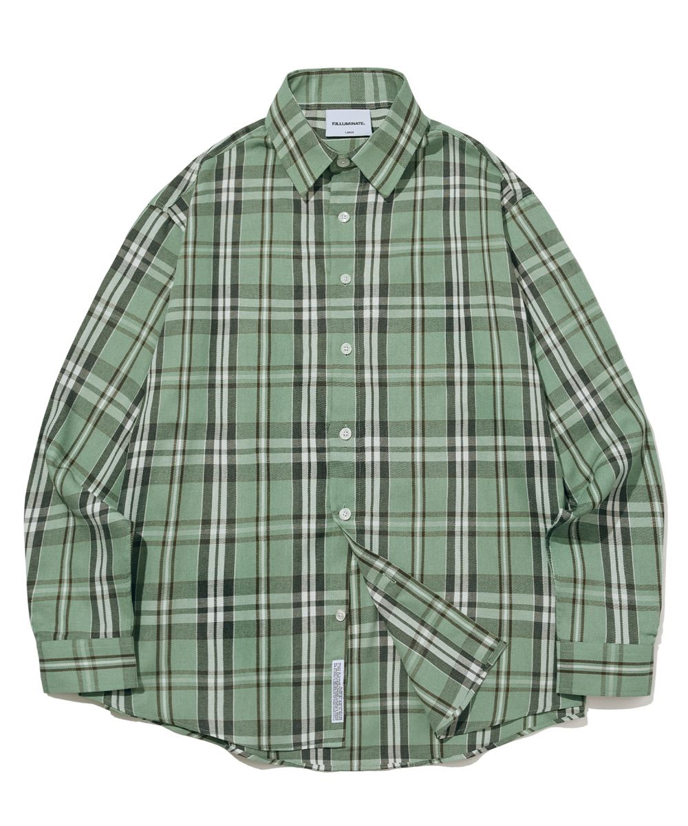 Filluminate Overfit Forest Check Shirt