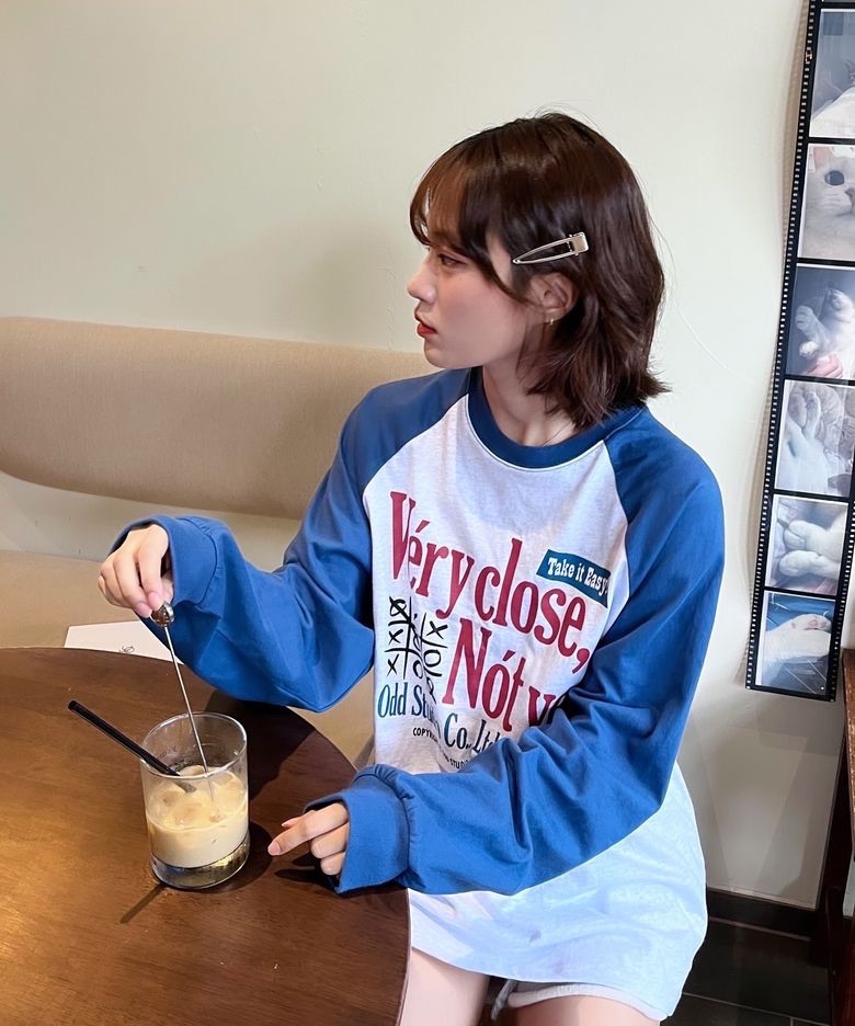 ODDSTUDIO 베리클로즈 래글런 오버핏 롱 슬리브