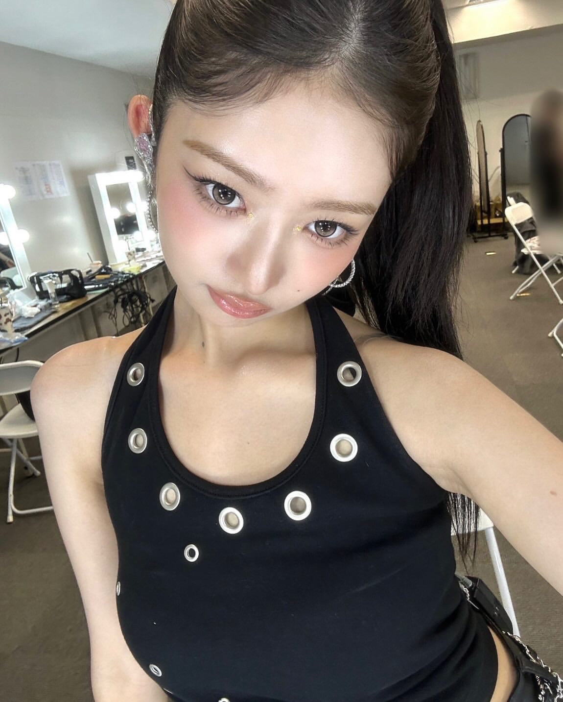 Rei同款 Eyelet halterneck sleeveless