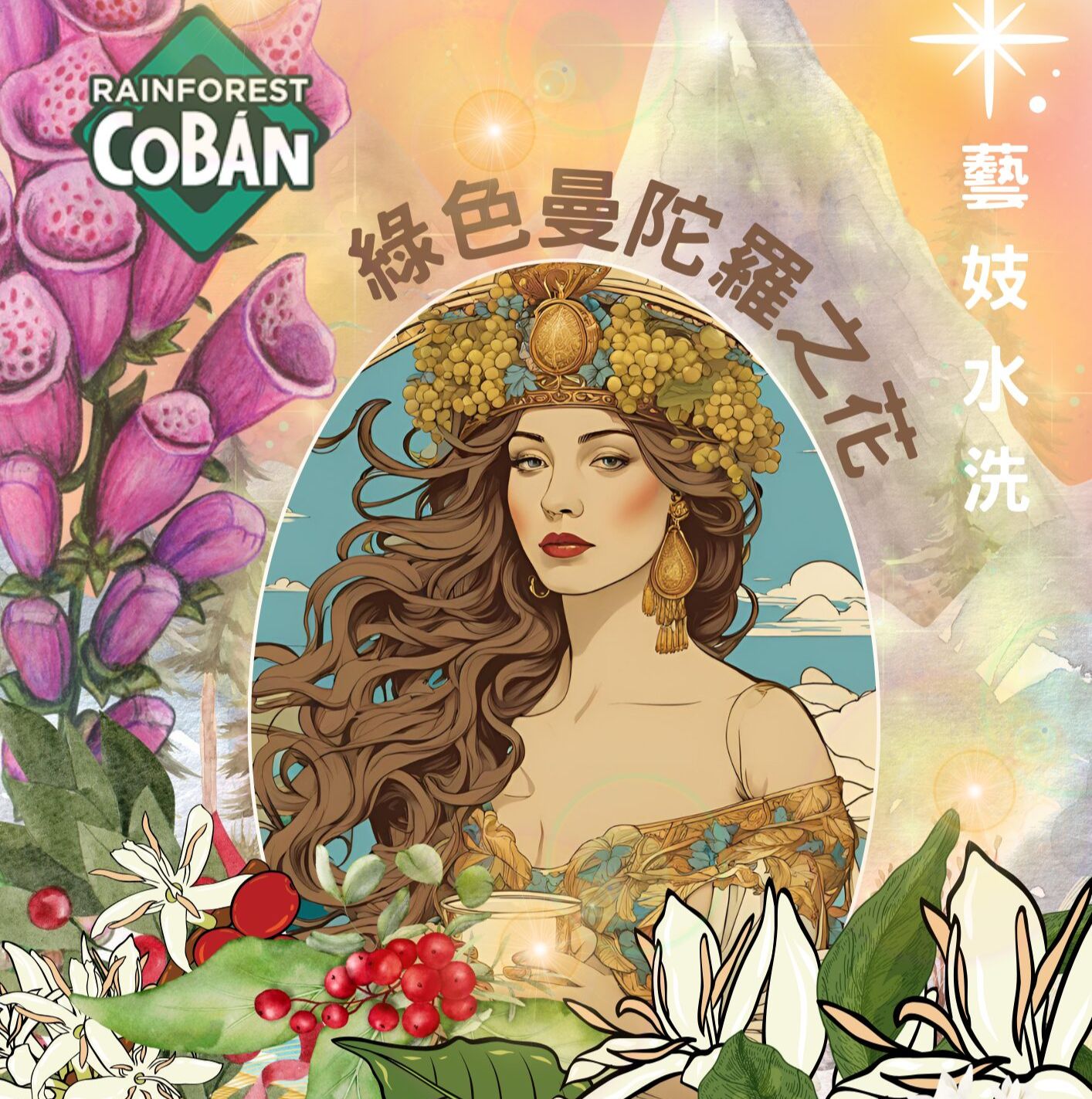 【J個Bear咖啡工坊】瓜地馬拉 綠寶石莊園 曼陀羅之花 藝伎 水洗 （7月新豆）