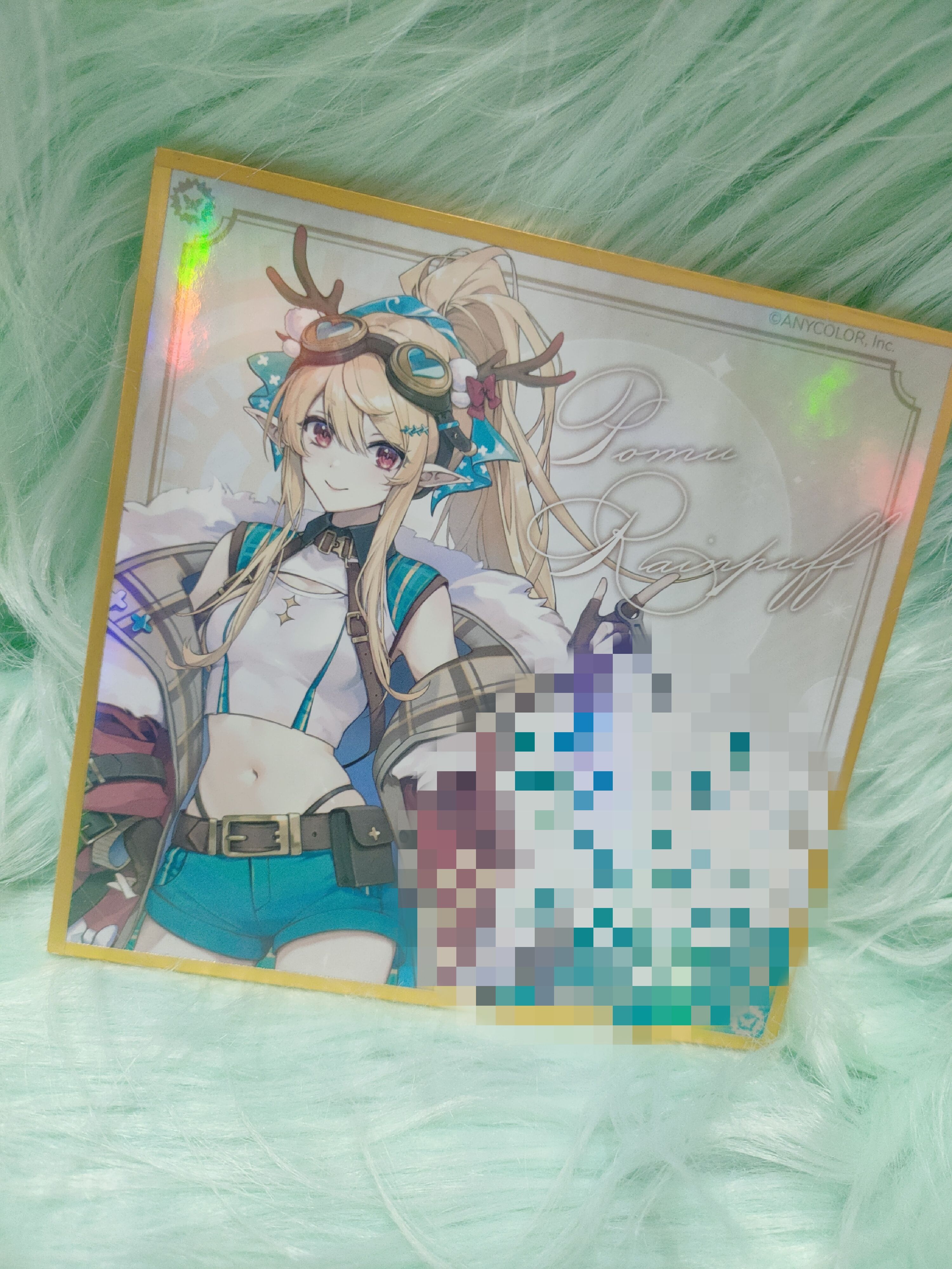 OU-EN色紙，剩Pomu款