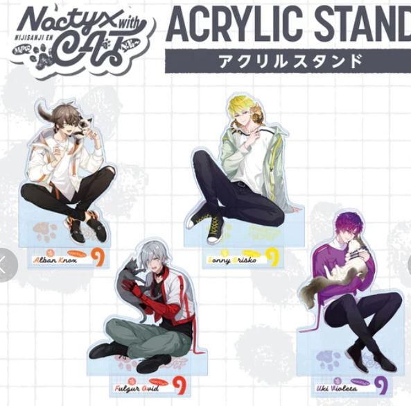 Noctyx與貓咪--立牌（未拆）