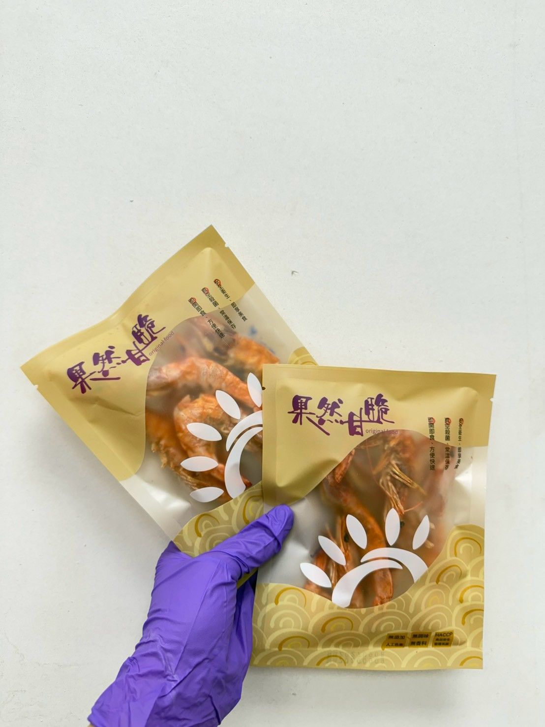 果然乾脆-白蝦乾 *蝦子、海鮮、甲殼類過敏等請勿食用*