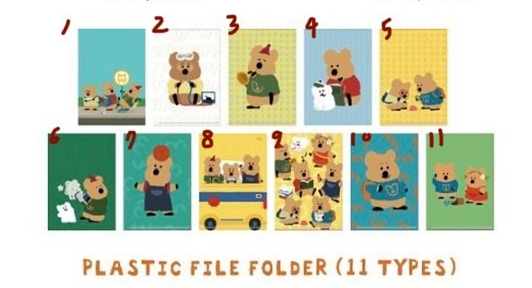 部分預購｜Dinotaeng A4資料夾