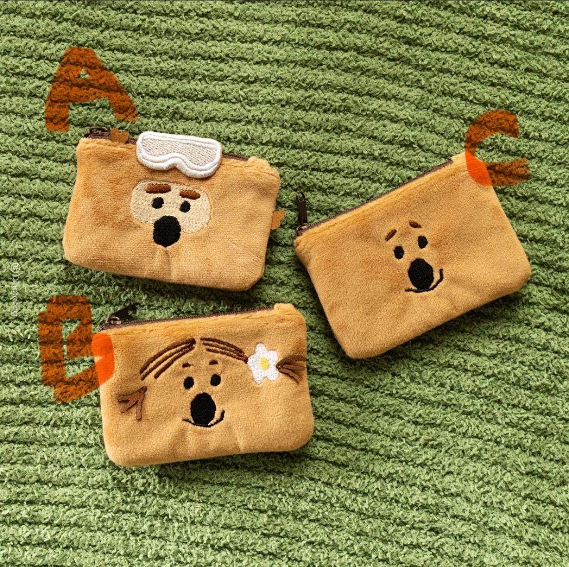 部分現貨｜Quokka一家造型卡夾包