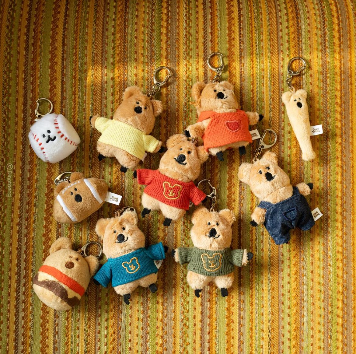 部分現貨｜Dinotaeng吊飾鑰匙圈