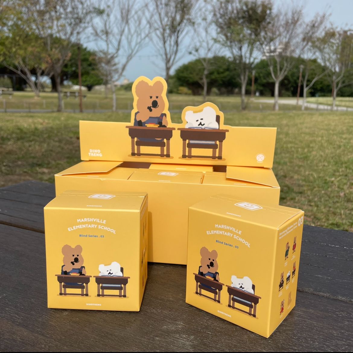 部分現貨｜校園系列盲盒公仔