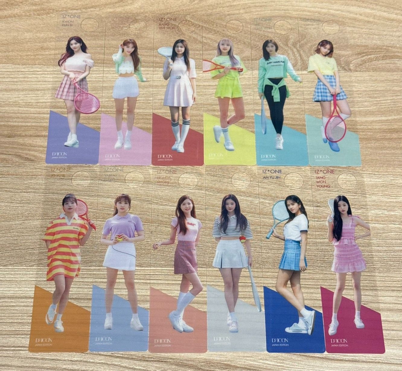 IZ*ONE 時期 Dicon 12成員書籤