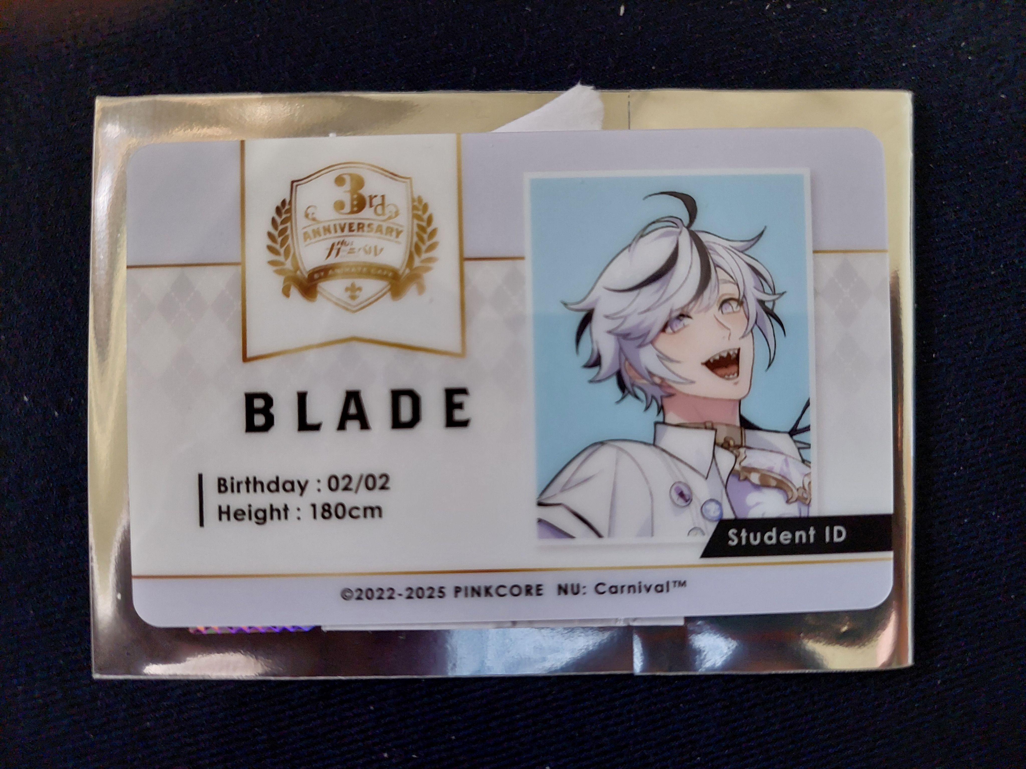 三周年校園識別證