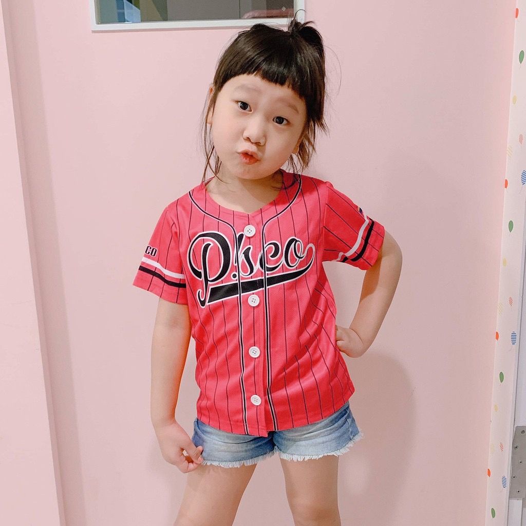 【服飾】特別款女孩粉桃球衣（童裝）