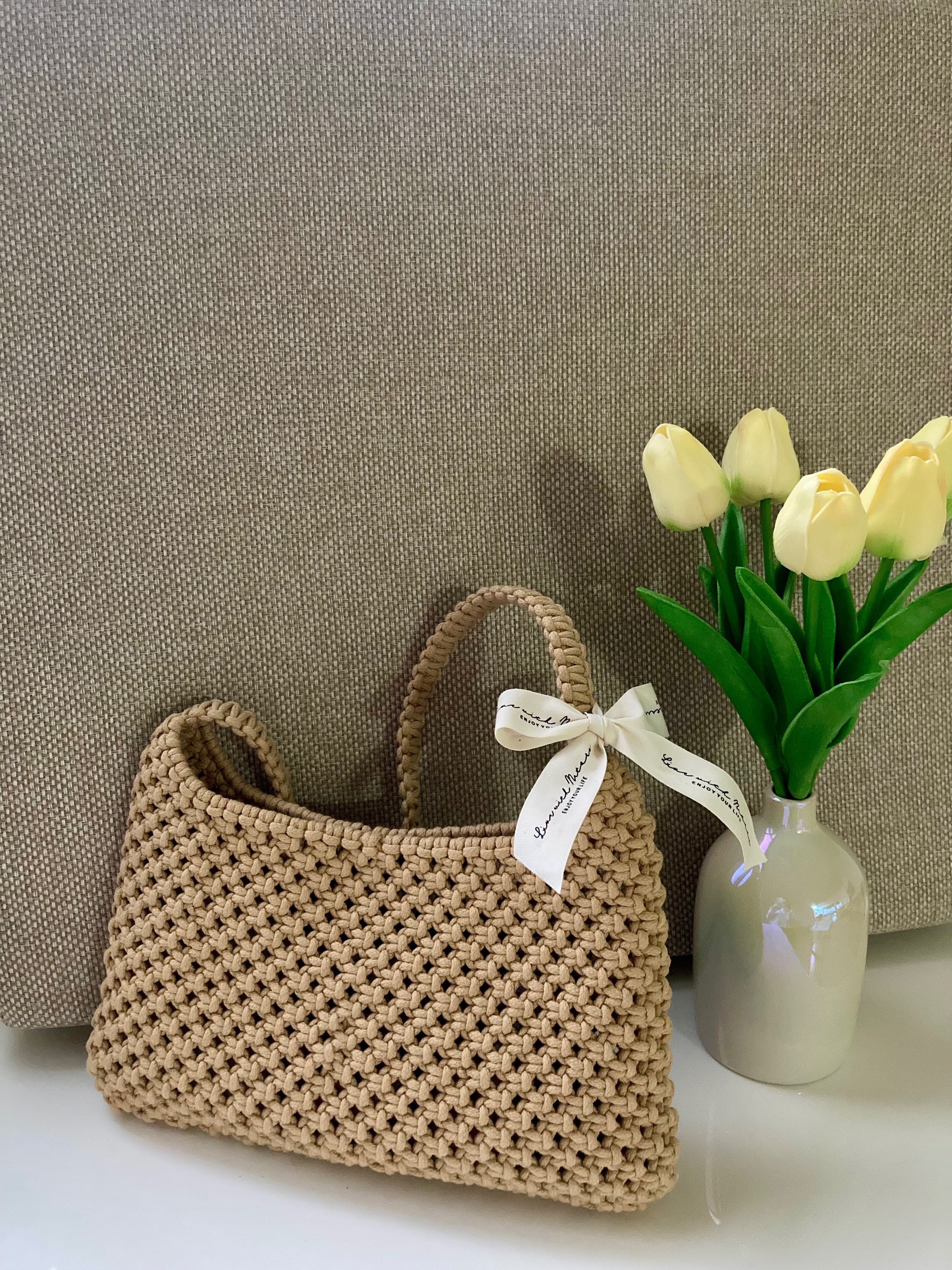 溫柔小姐姐單肩包-奶茶咖