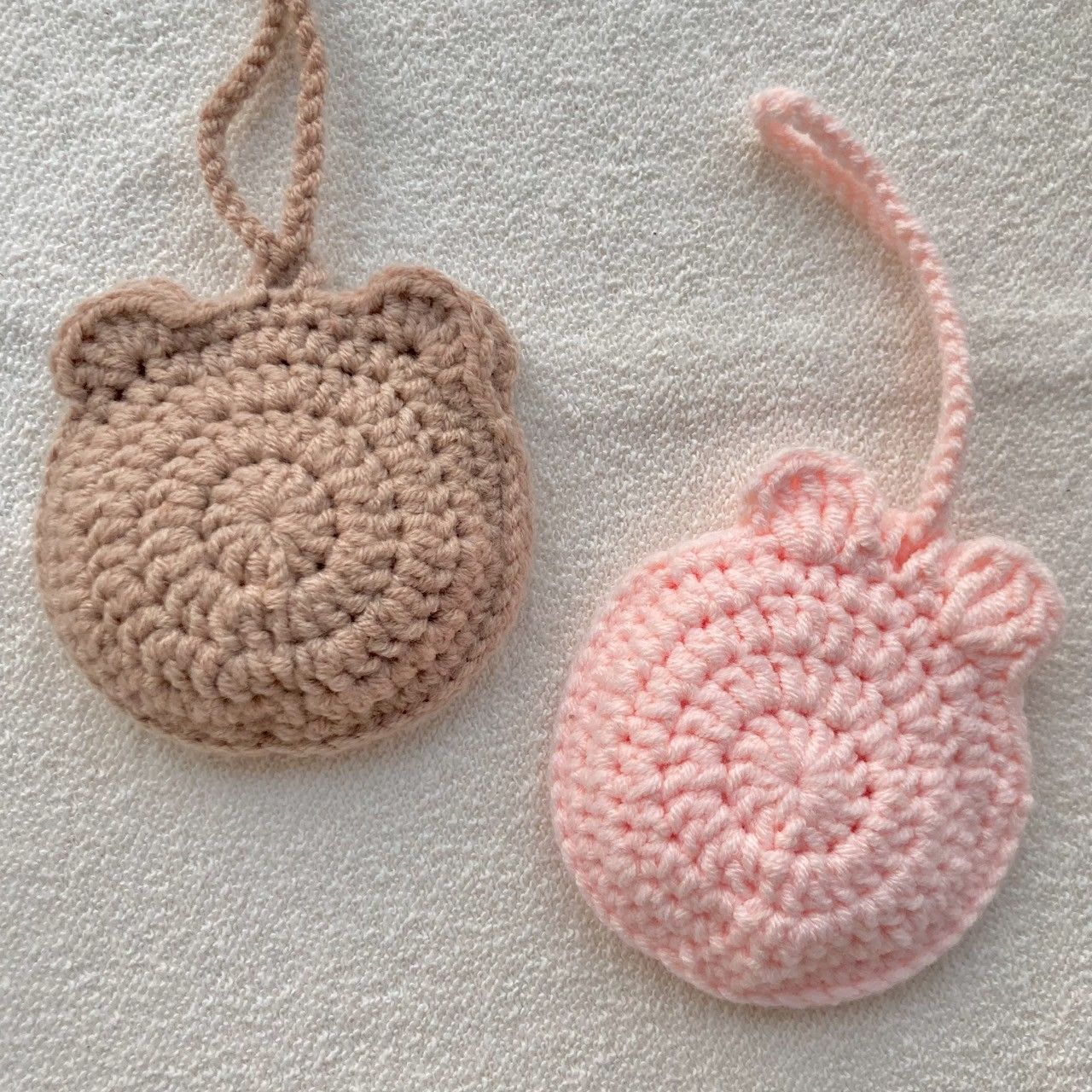 【現貨-針織手作】熊熊耳機包 / 兔兔耳機包 / 貓貓耳機包/ 收納包 / AirPods 保護包