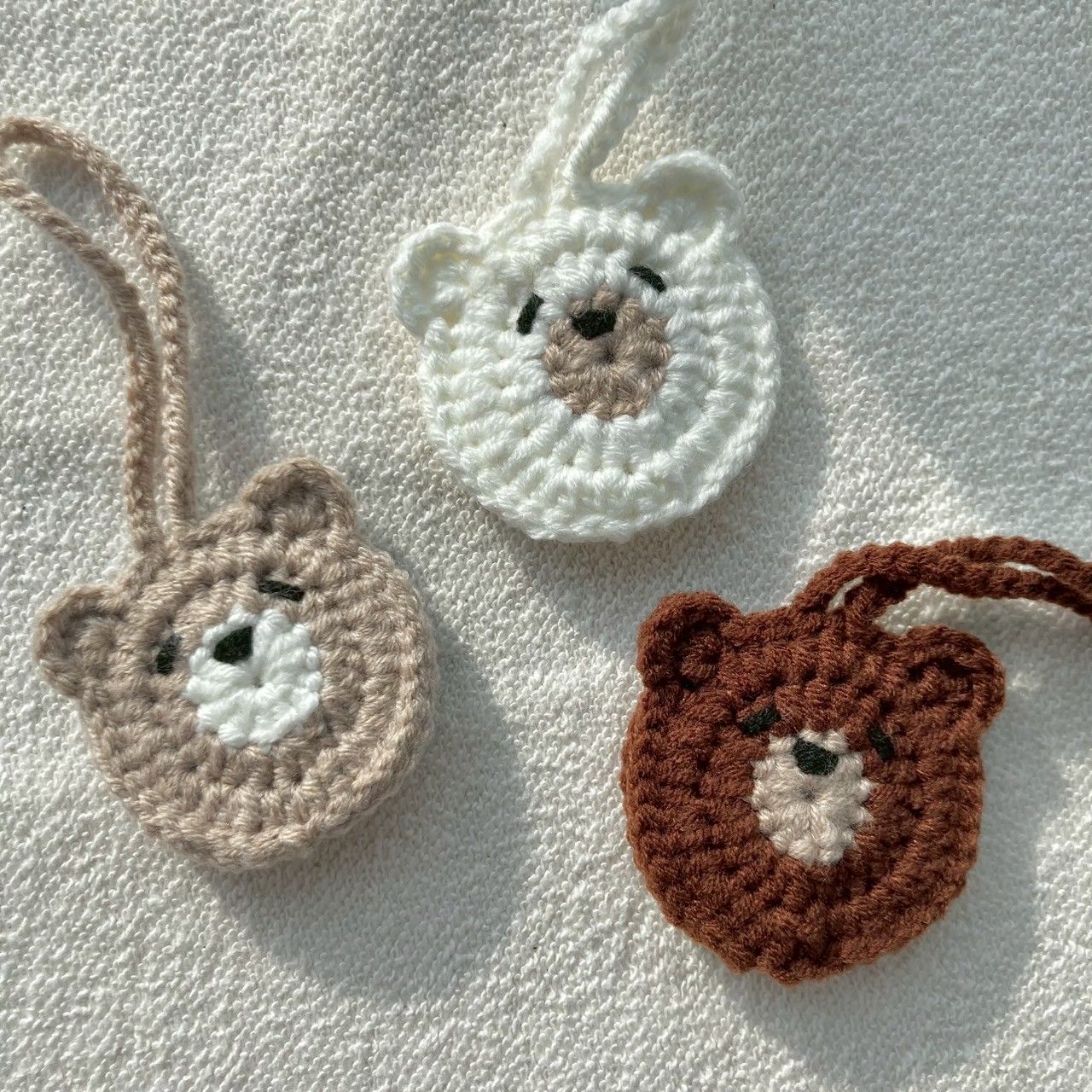 【現貨-針織手作】慵懶小熊吊飾 / 慵懶兔兔吊飾 / 配飾 / 掛件 / 鑰匙圈配件 / 客製顏色