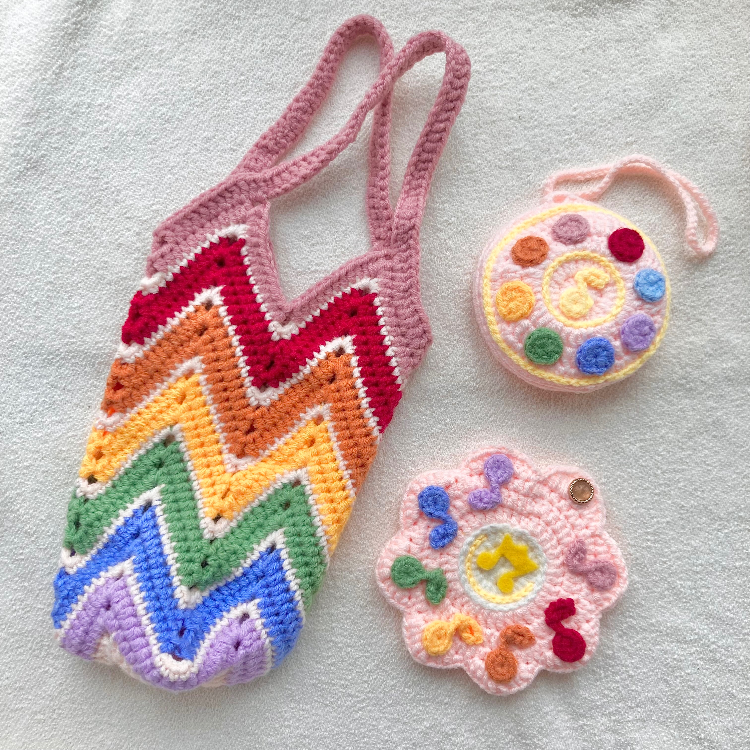 【針織手作】飲料杯提袋