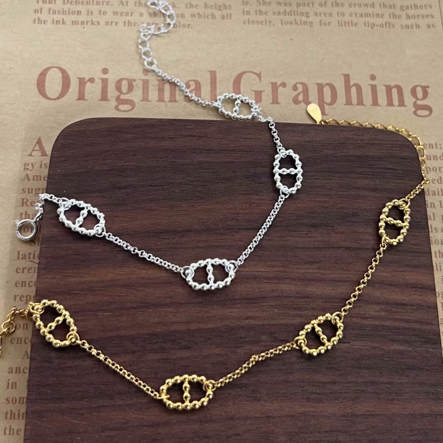 925純銀精緻豬鼻手鍊