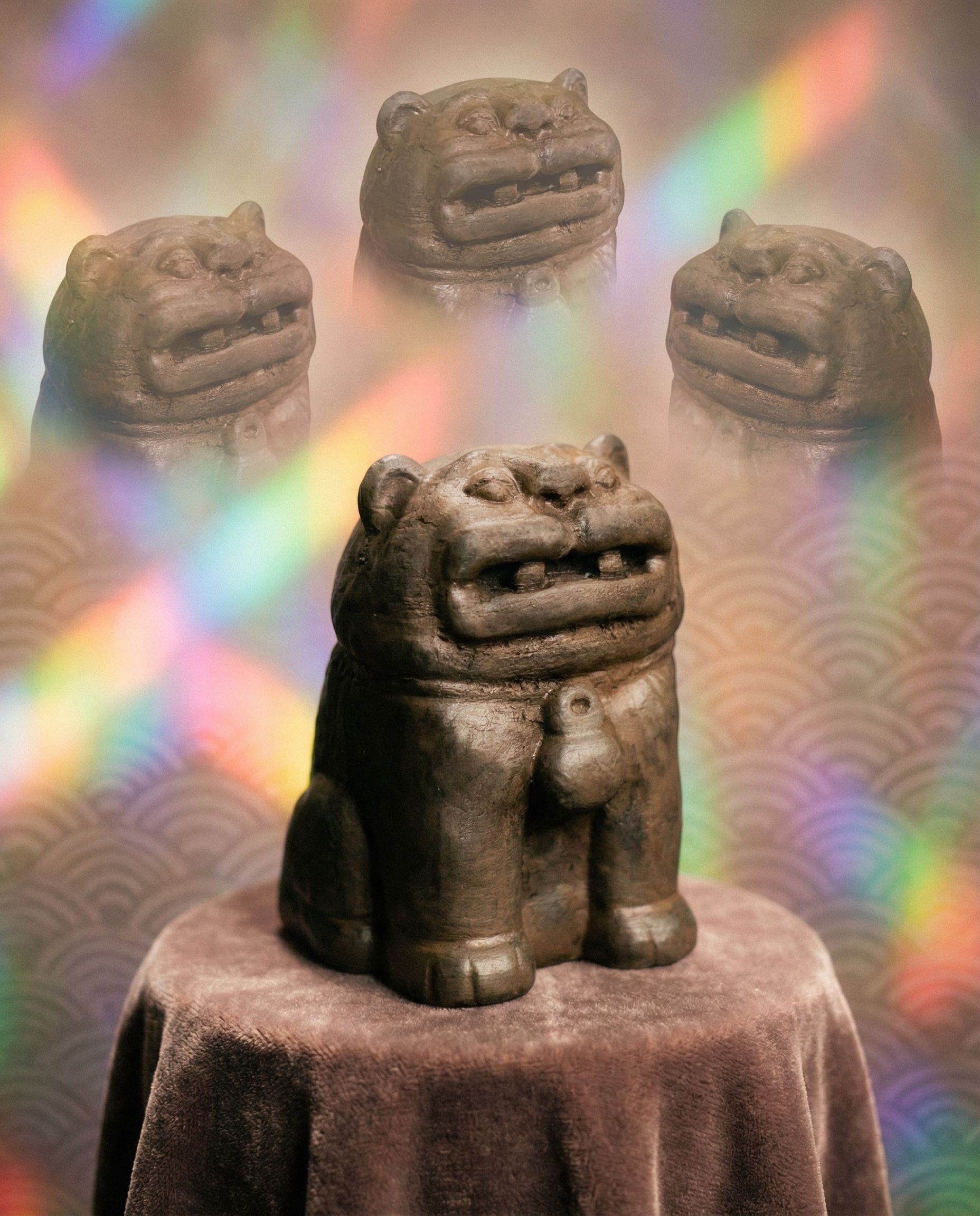 石獅子指偶
