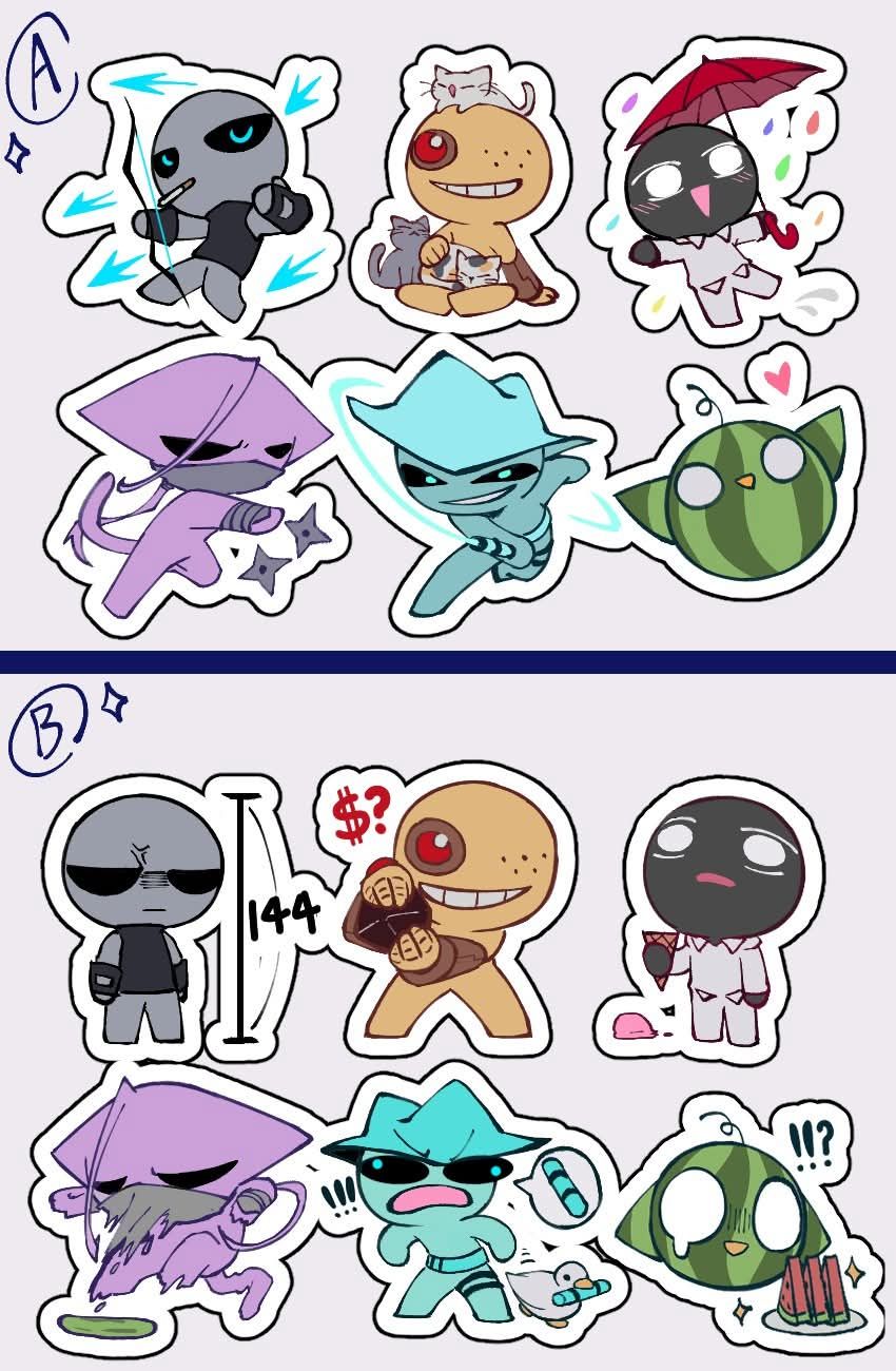 愚蠢小壓克力（預售）