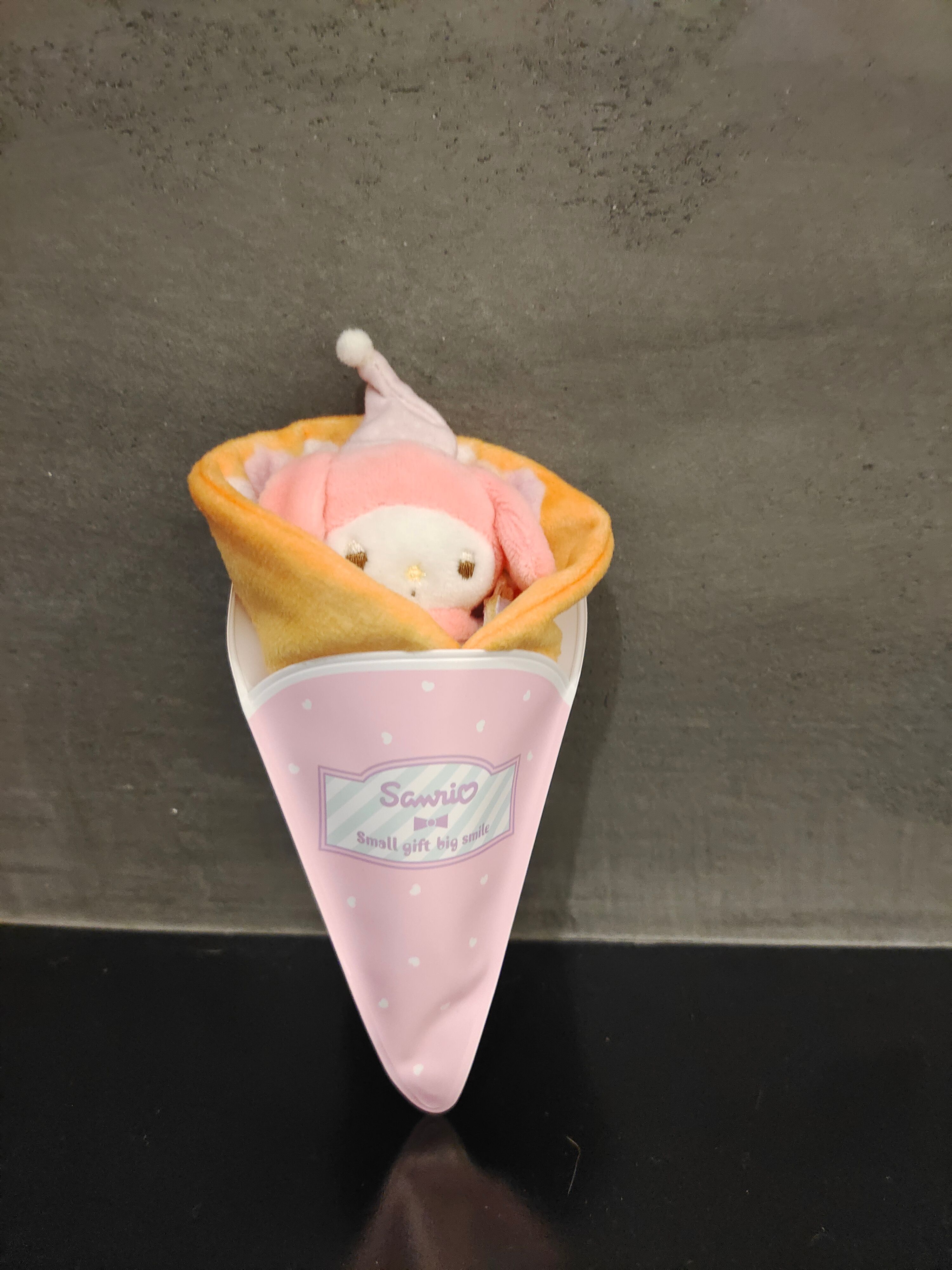 美樂蒂可麗餅組合+庫洛米+巴庫一番賞娃娃
