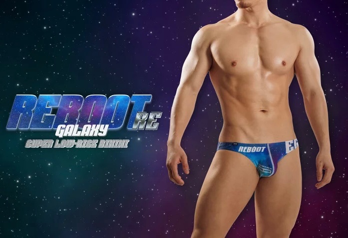 （已完售）日本EGDE（L號）REBOOT RE GALAXY低腰三角內褲（秒殺完售款）