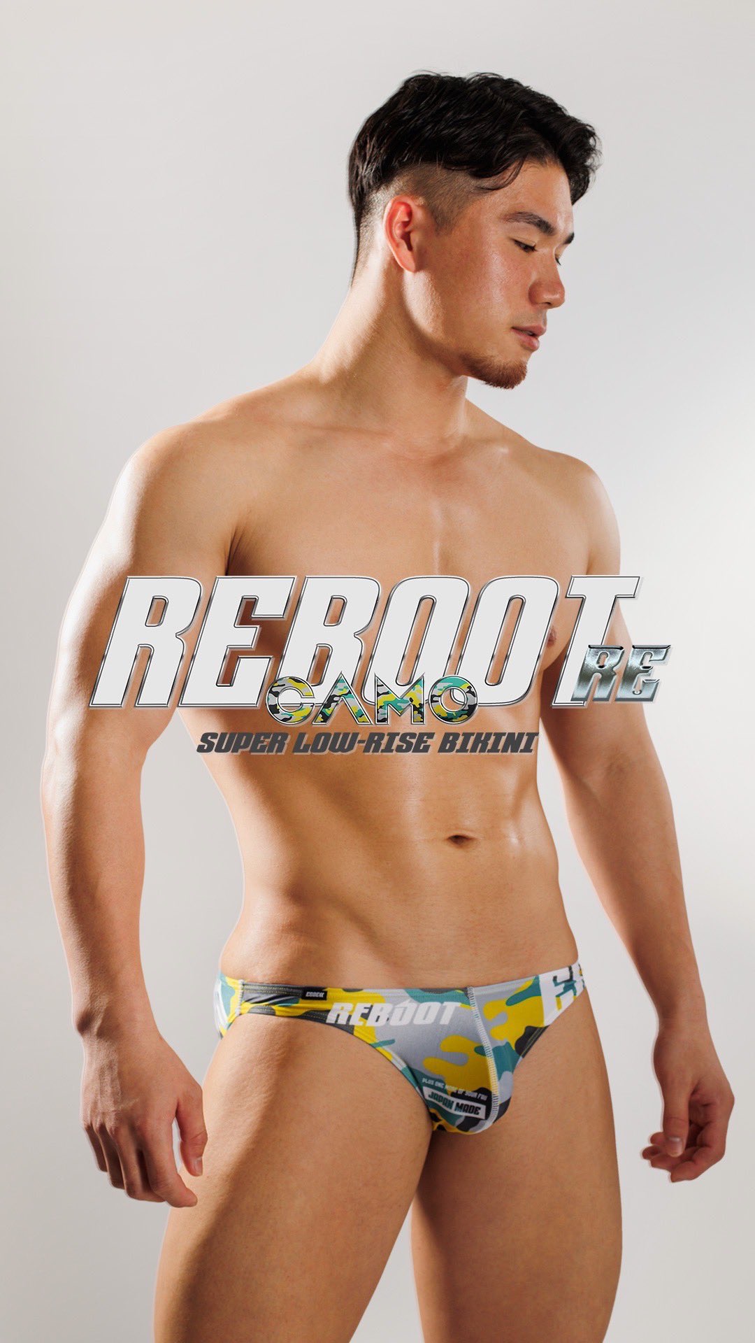 （已完售）日本EGDE（L號）REBOOT RE CAMO低腰三角（秒殺完售款）