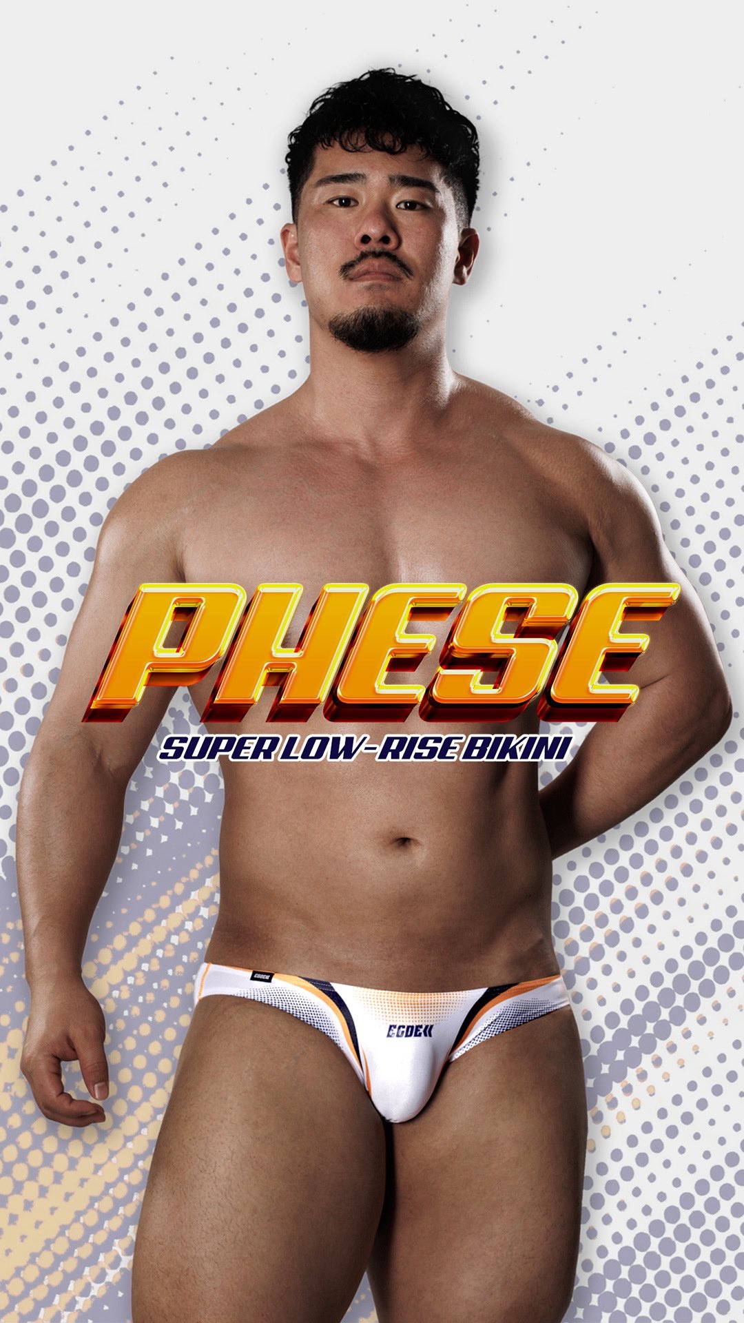 （ 全新正貨）日本EGDE（L~XL號時尚白）PHASE低腰三角（熱銷完售款）