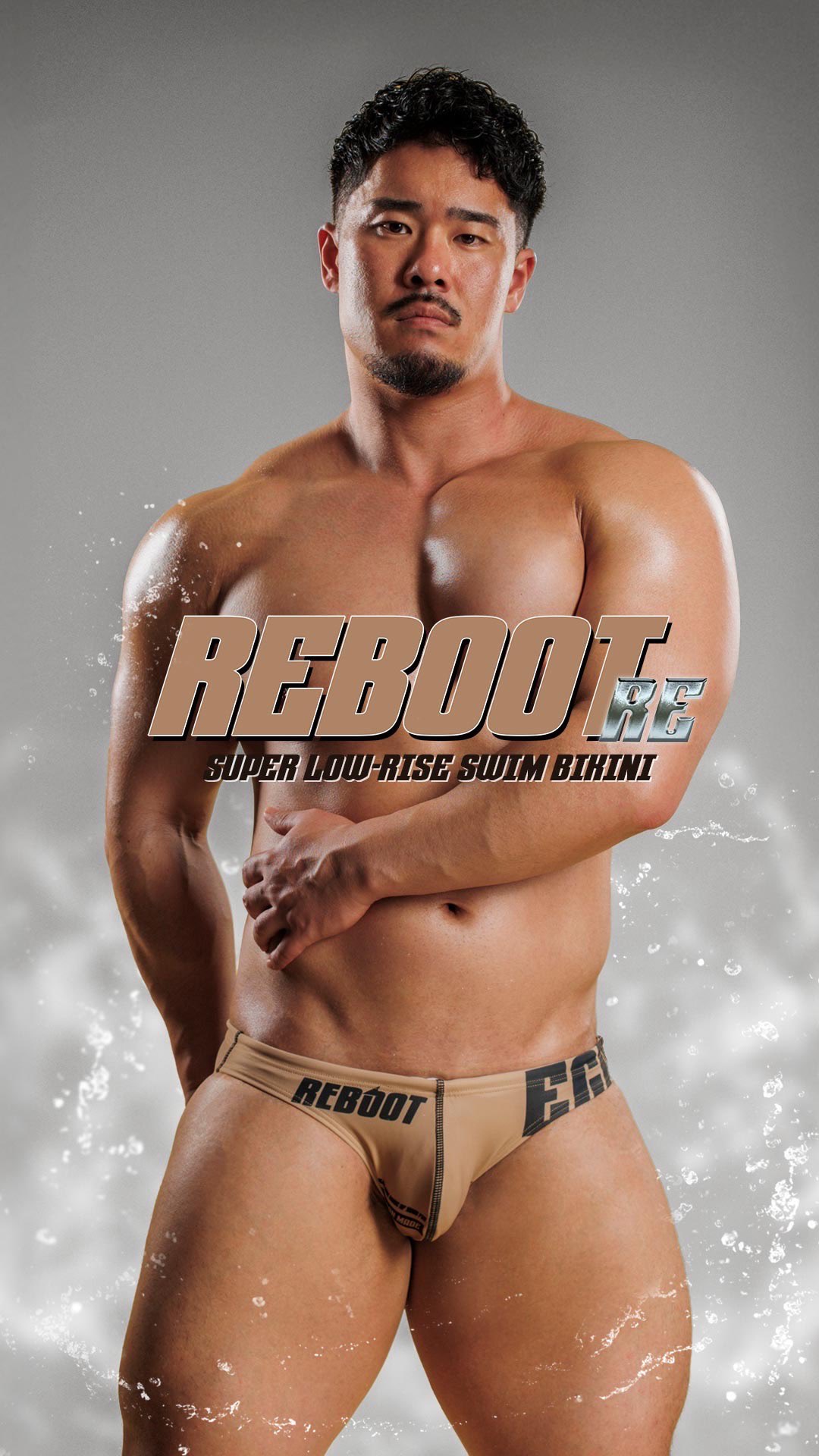 （最後兩件.全新正貨）日本EGDE（M號） [4033] REBOOT RE低腰三角泳褲（熱銷完售款）