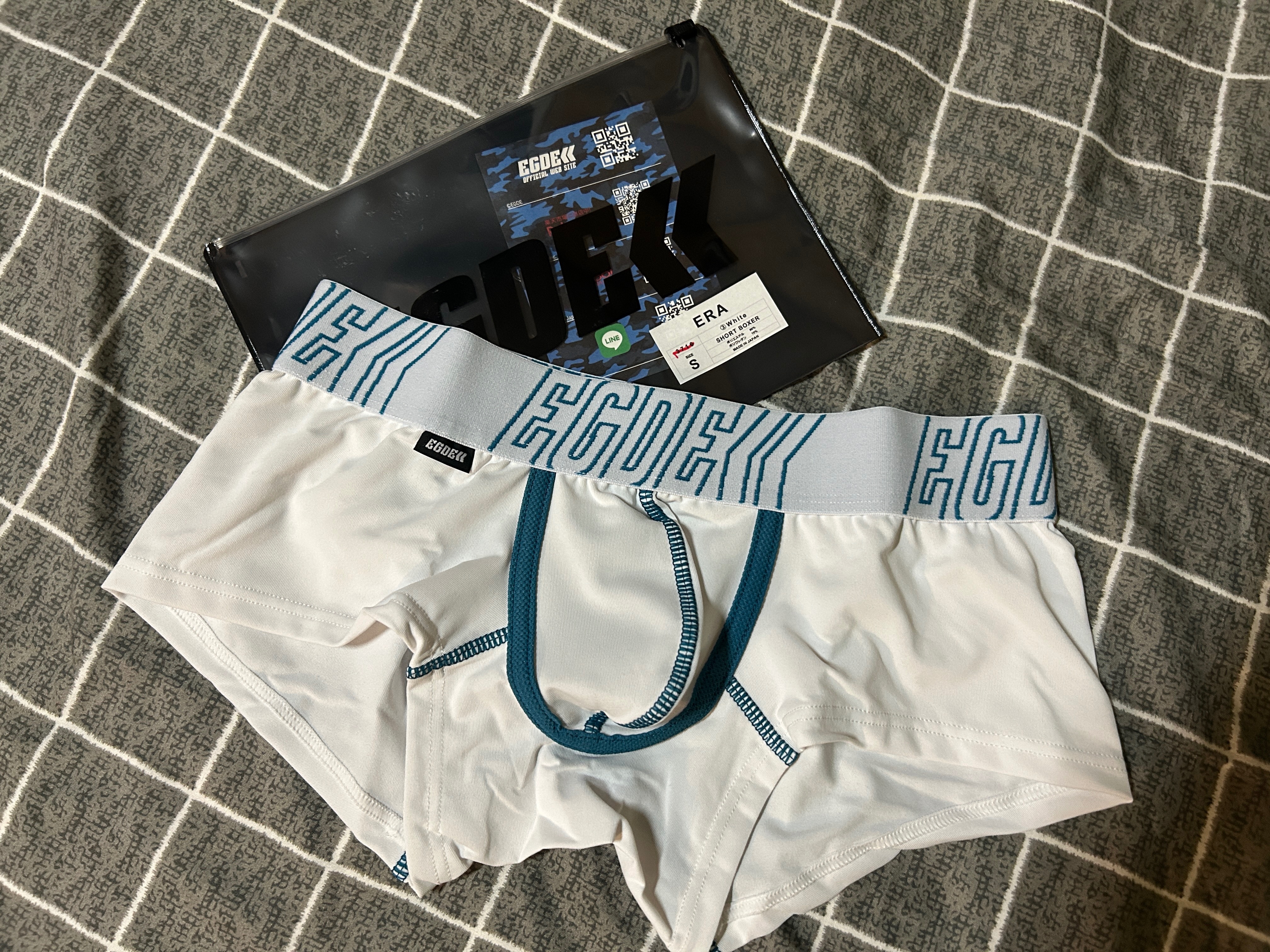 （全新正貨甜甜價）日本EGDE（S號） 低腰四角內褲
