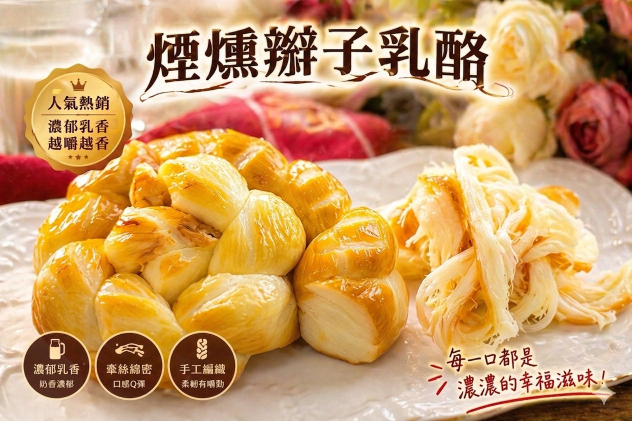 南非純手工辮子乳酪 [需冷凍]