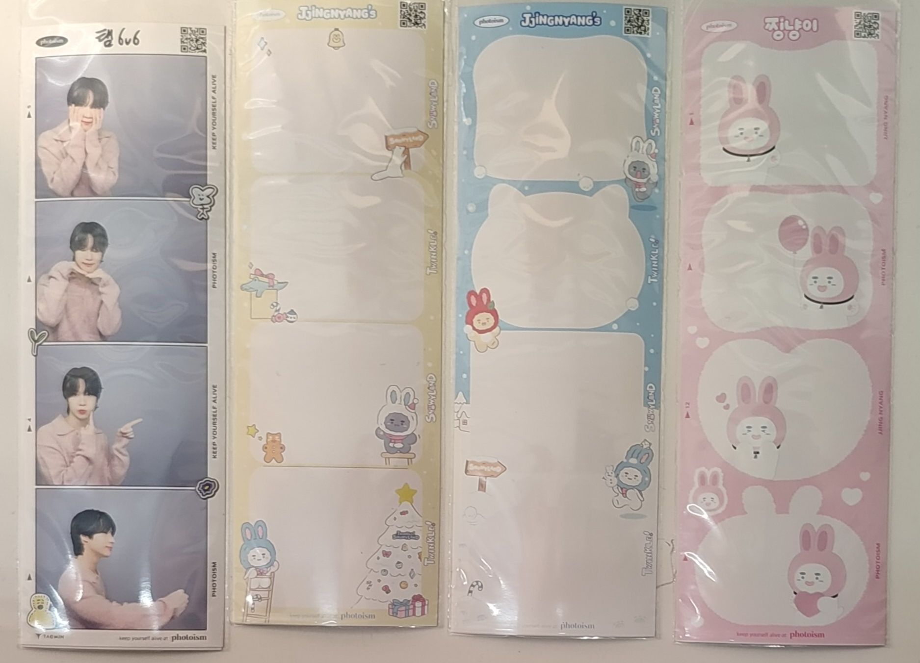 KEY慶生小卡代印、photoism 泰民 溫流斤家 單張代印