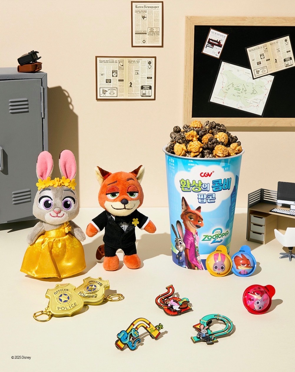 【最後現貨】動物方城市2 X 電影院聯名系列