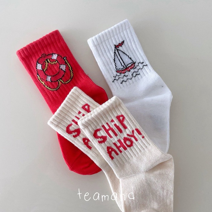 TEAMAND水手主題襪