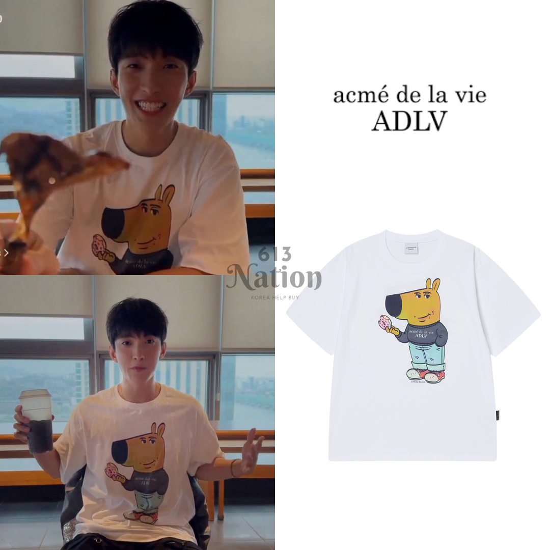 [SVT] DK同款CHILL GUY DOUNUT SHORT SLEEVE T-SHIRT