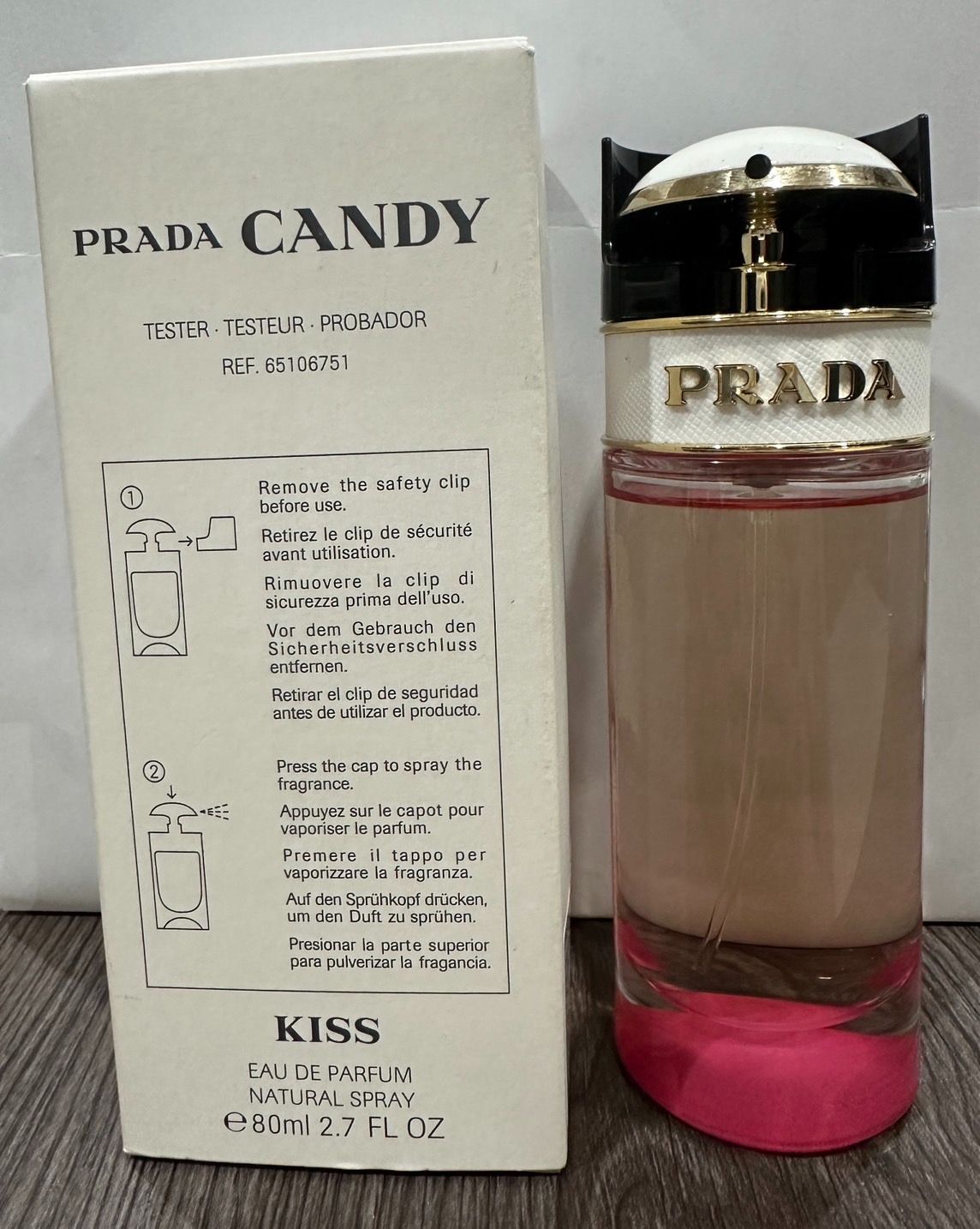 [香水] PRADA | 花花之吻女性淡香精 | 80ml | TESTER