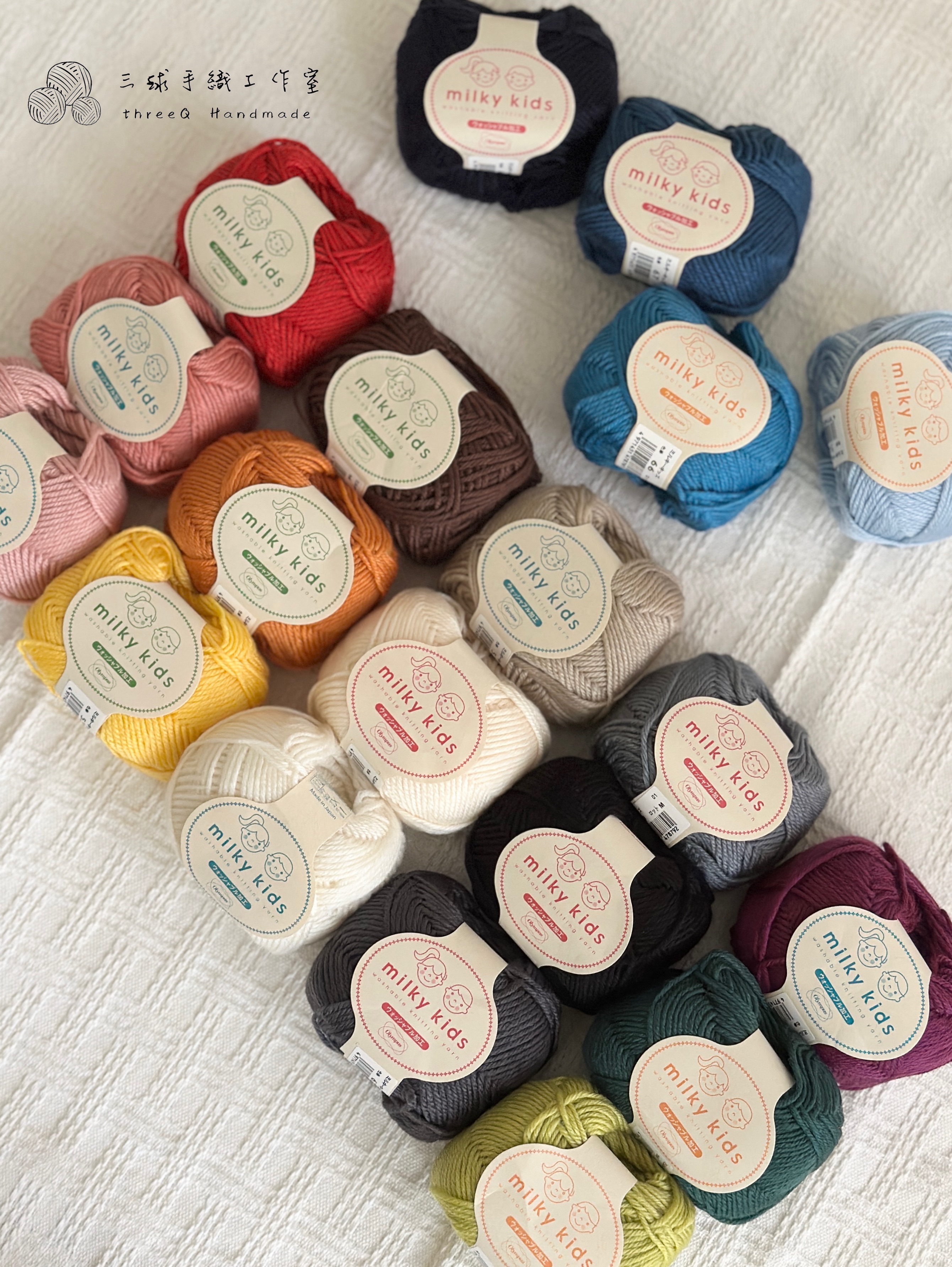 Olympus - 米奇頑童兒童寶寶毛線 milky kids ミルキーキッズ