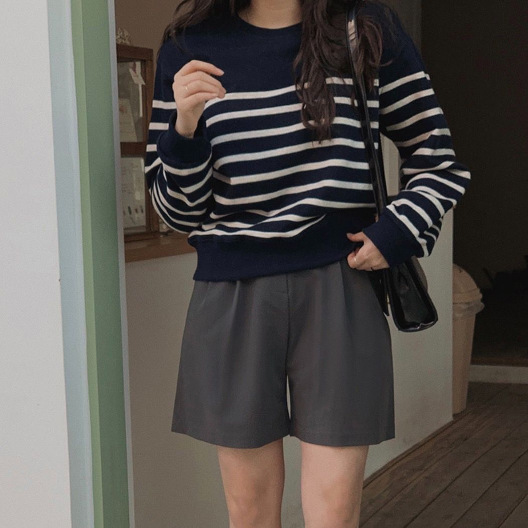Slowand 休閒西裝短褲 3color템프 버뮤다 하프슬랙스