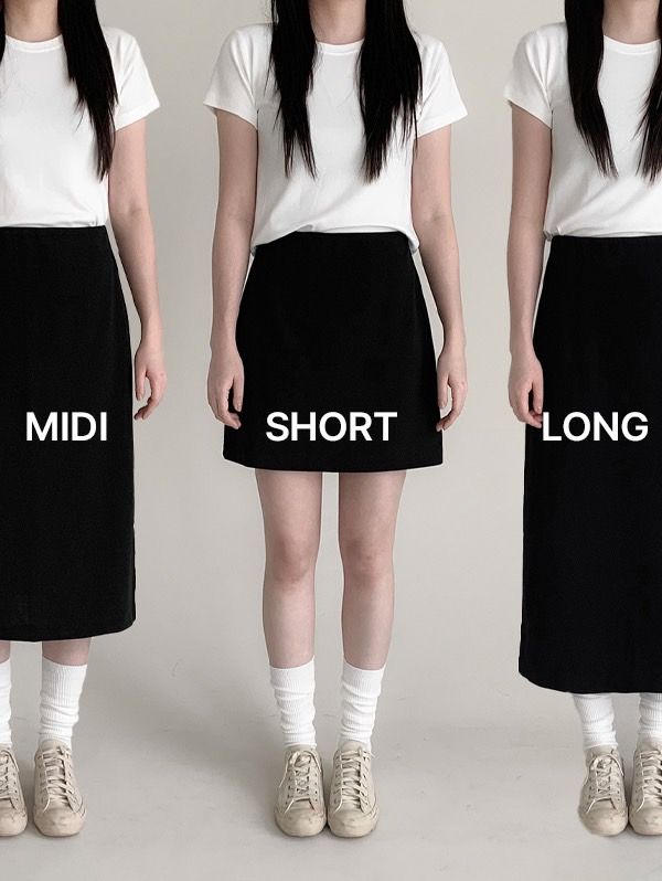#SLOWMADE. Markets鬆緊腰裙子