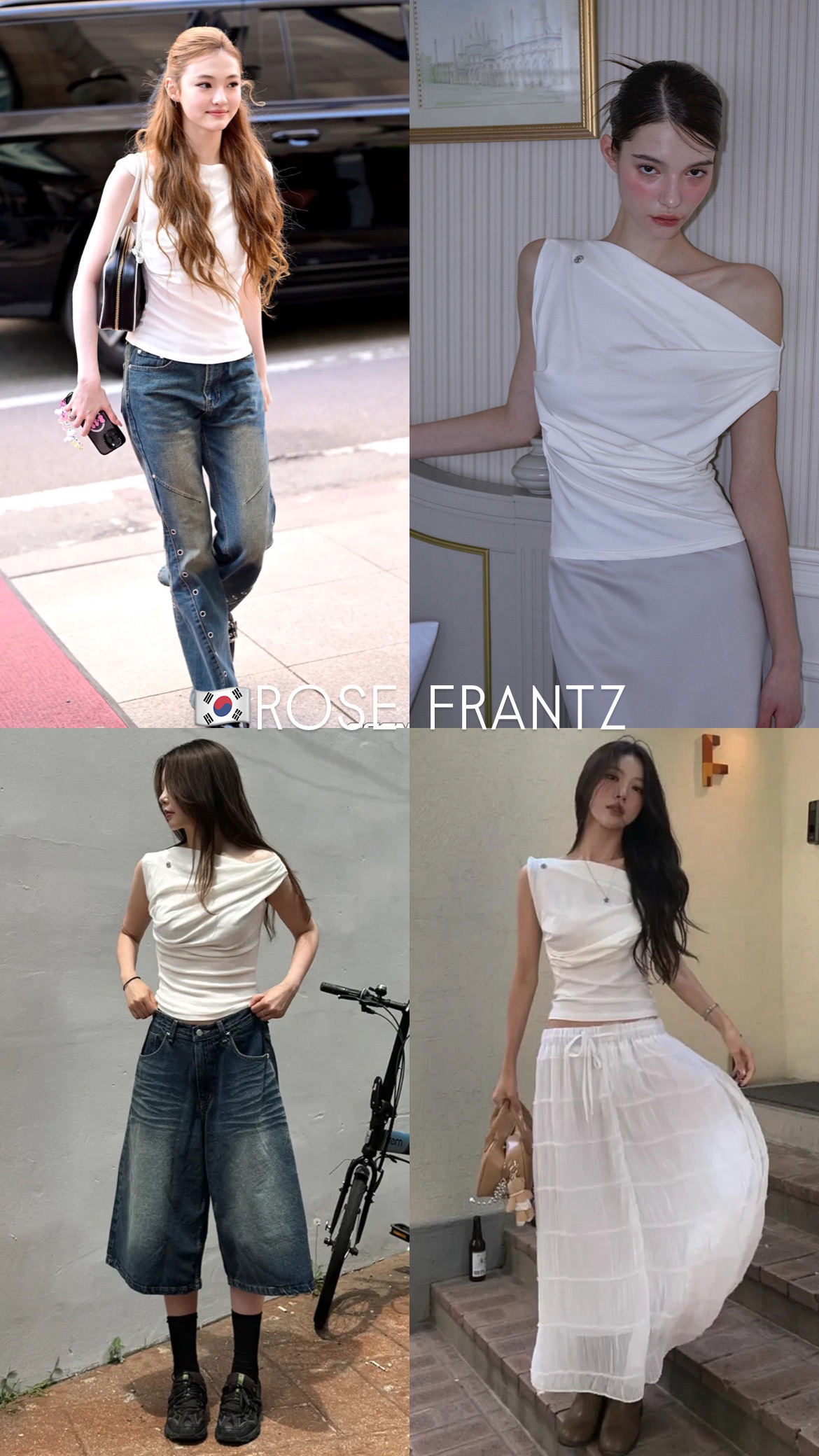 Ella款🇰🇷ROSE FRANTZ 斜肩上衣