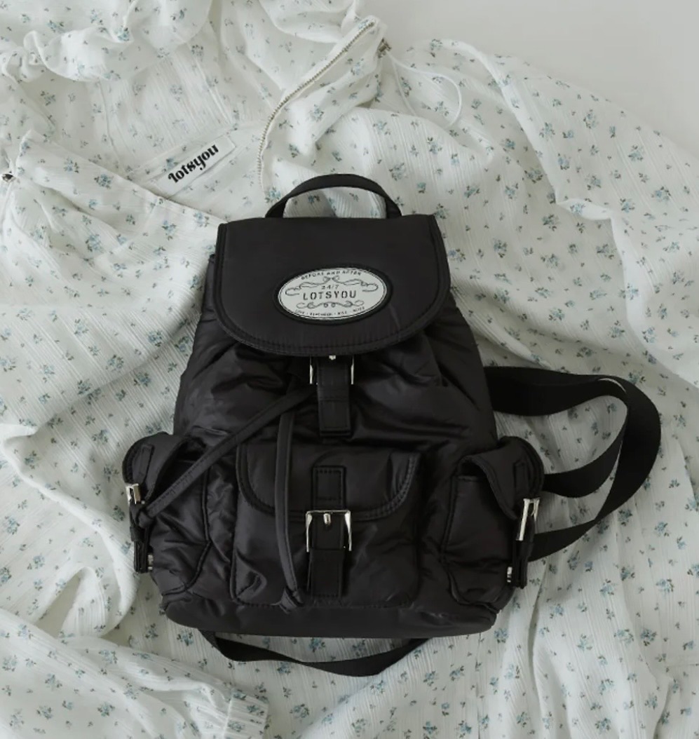 Jennie款🇰🇷lotsyou 尼龍後背包